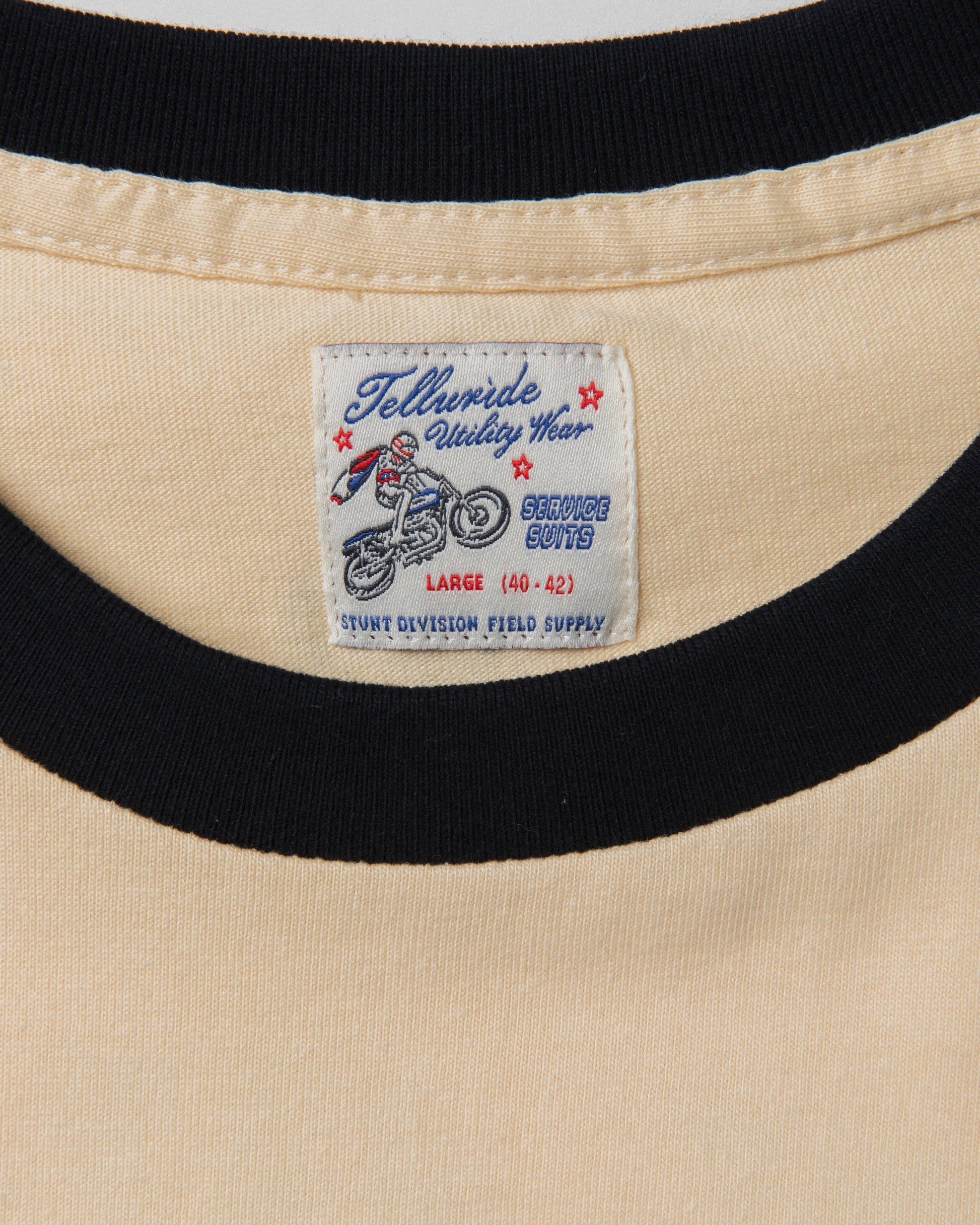 TELLURIDE RINGER TEE FINAL MARCH - BONE