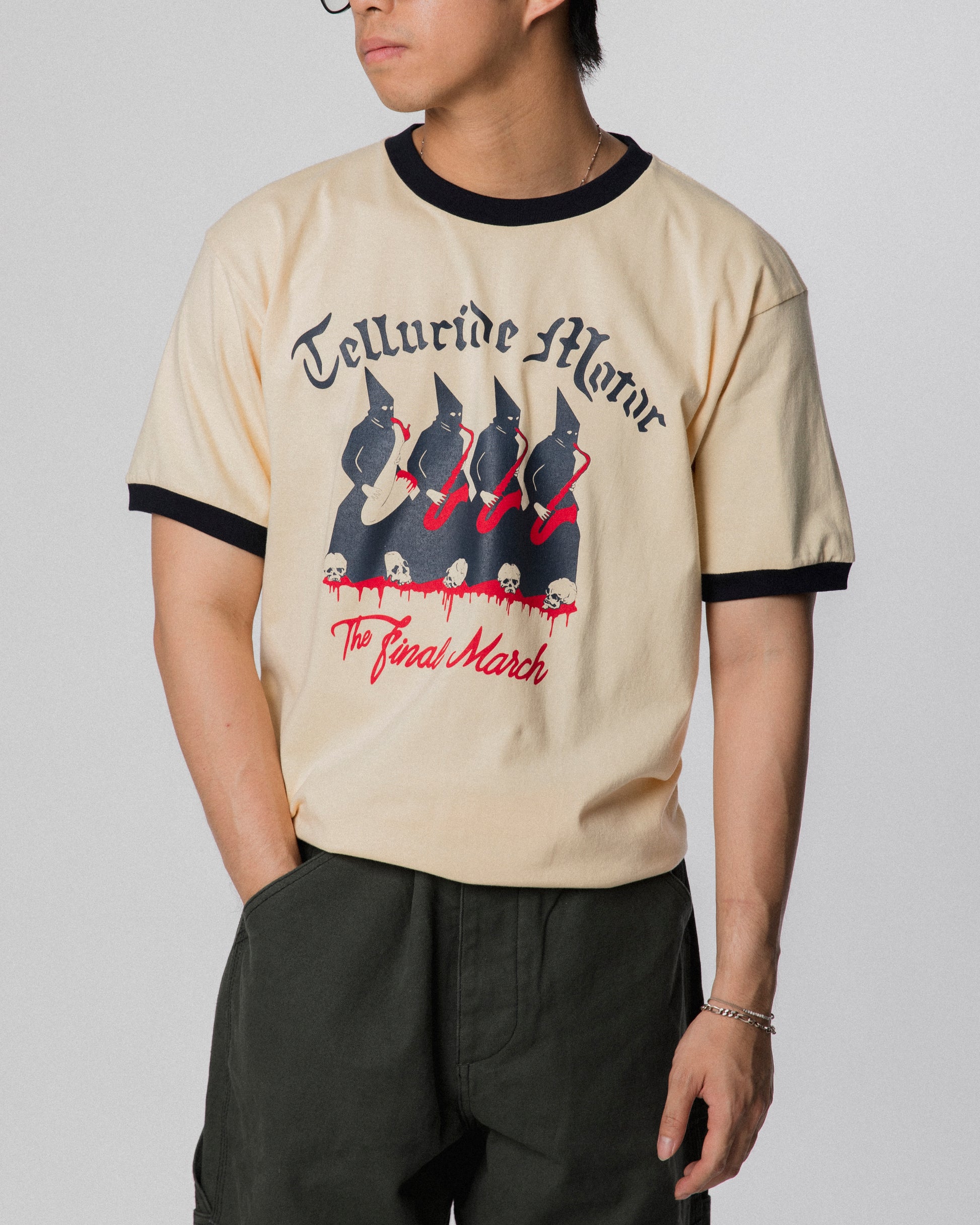 TELLURIDE RINGER TEE FINAL MARCH - BONE