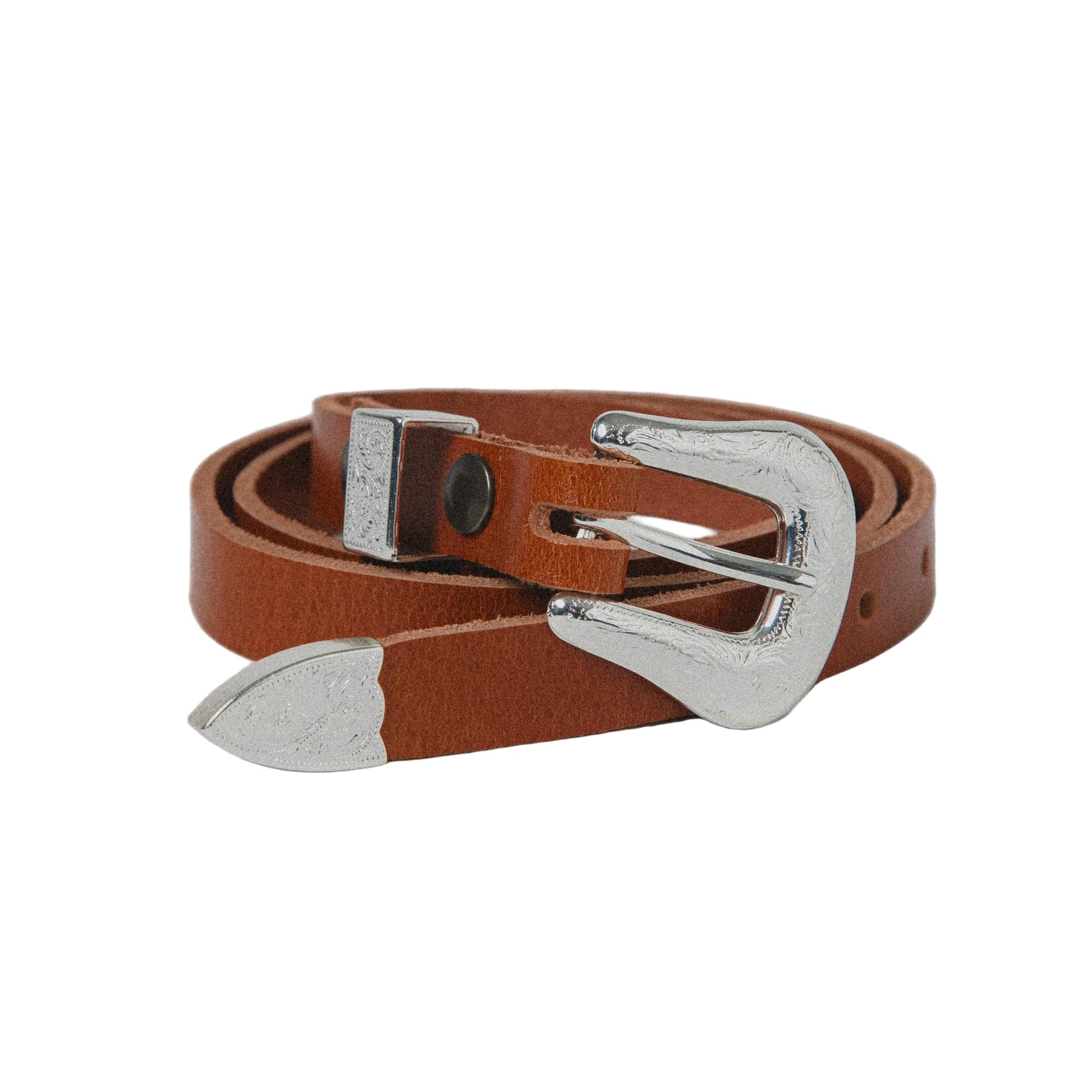 TELLURIDE SAINT DENIS WESTERN BELT 19MM - SADDLE