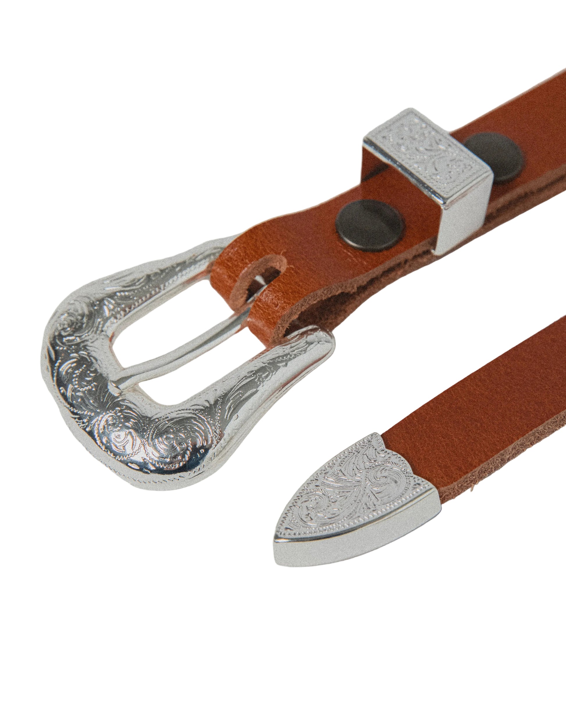 TELLURIDE SAINT DENIS WESTERN BELT 19MM - SADDLE