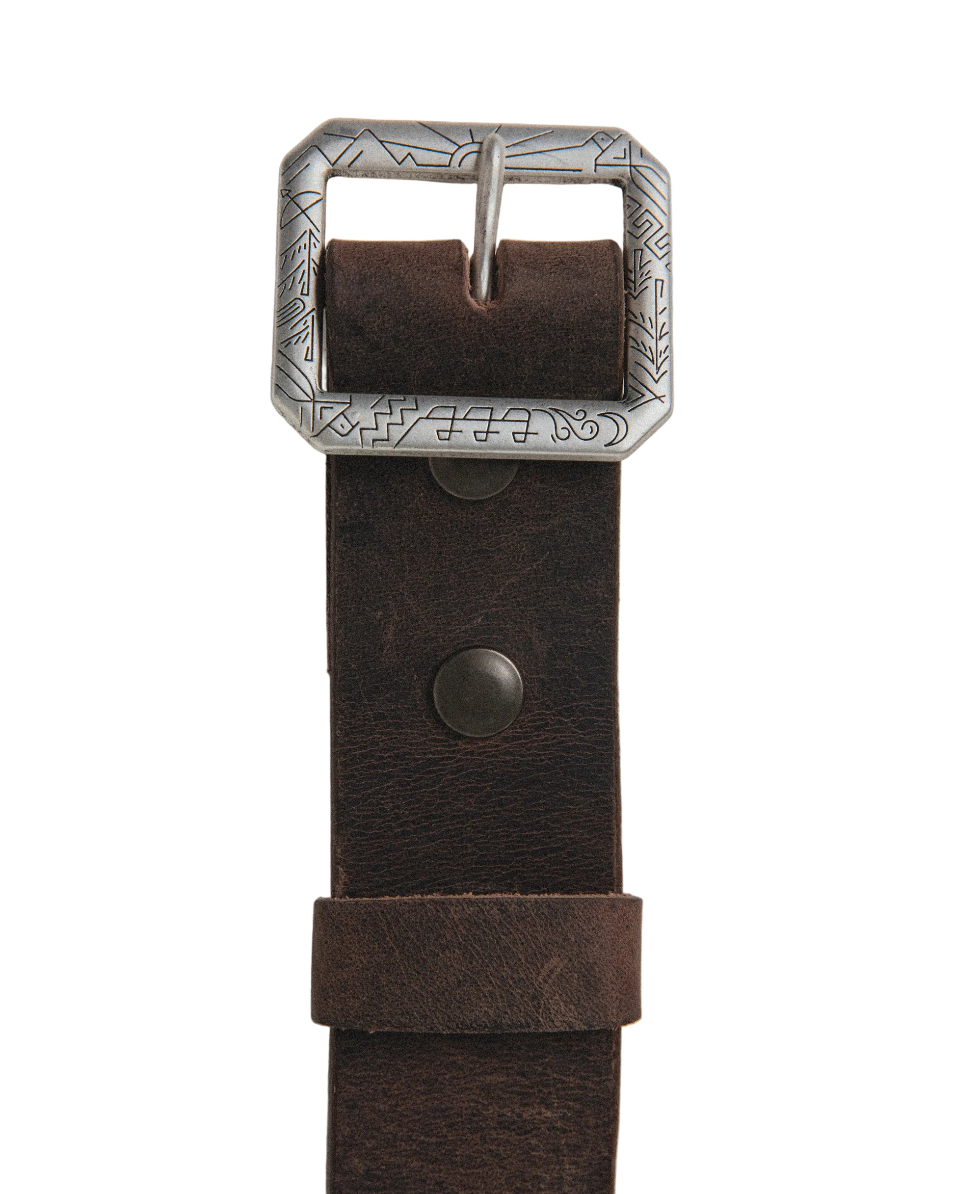 TELLURIDE BUFFALO BILL TOTEM BELT 40MM - STAMPEDE