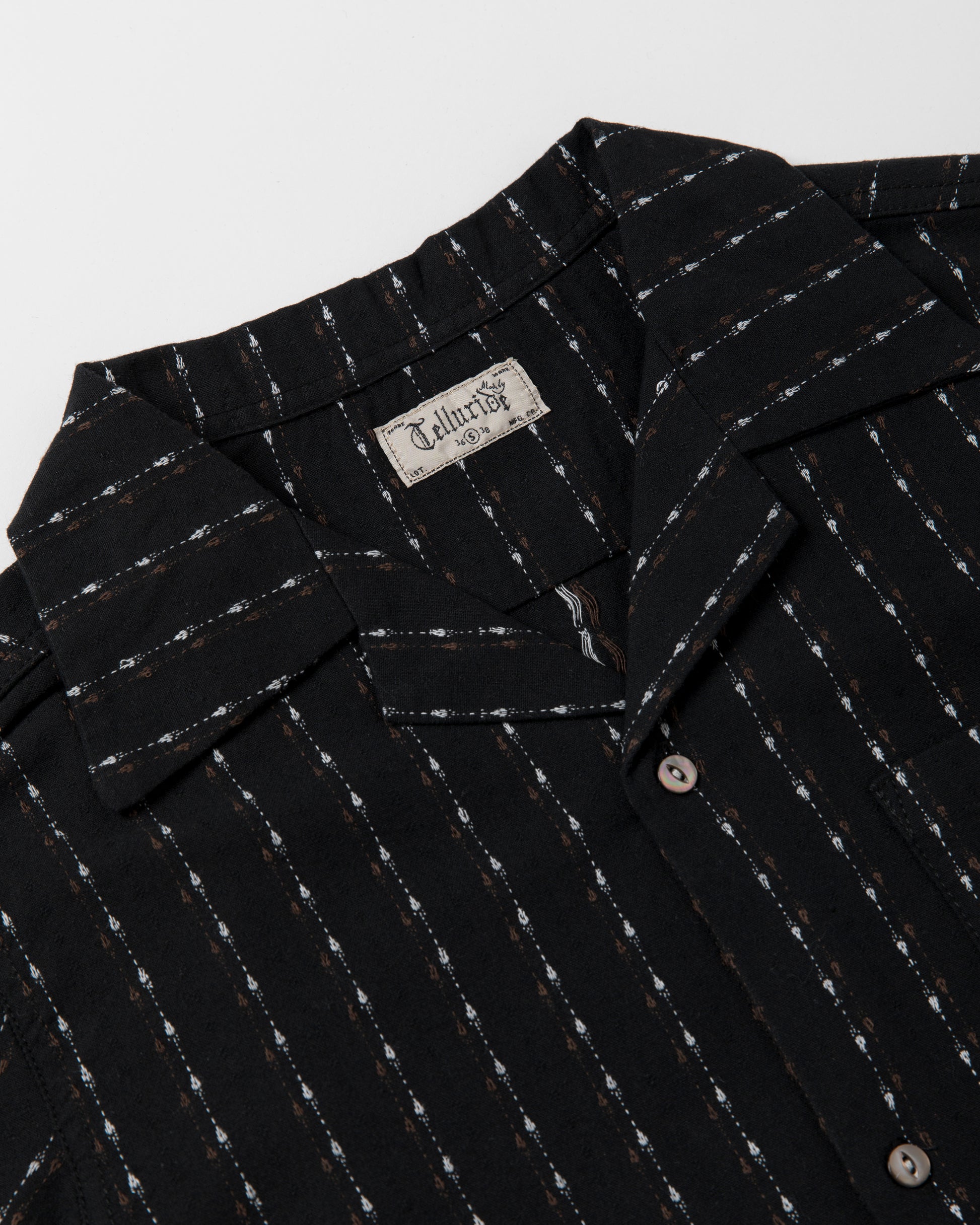 Telluride Jive Drop Dobby Shirt — Black — view 7