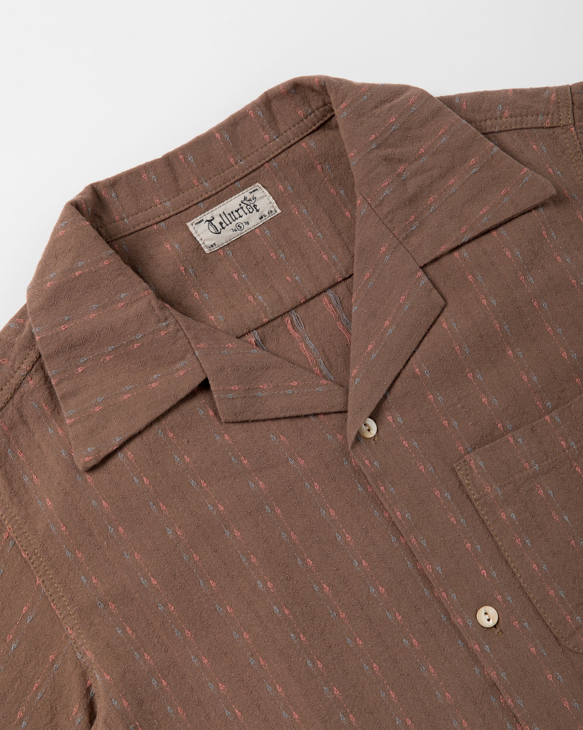 TELLURIDE JIVE DROP DOBBY SHIRT - SEDONA