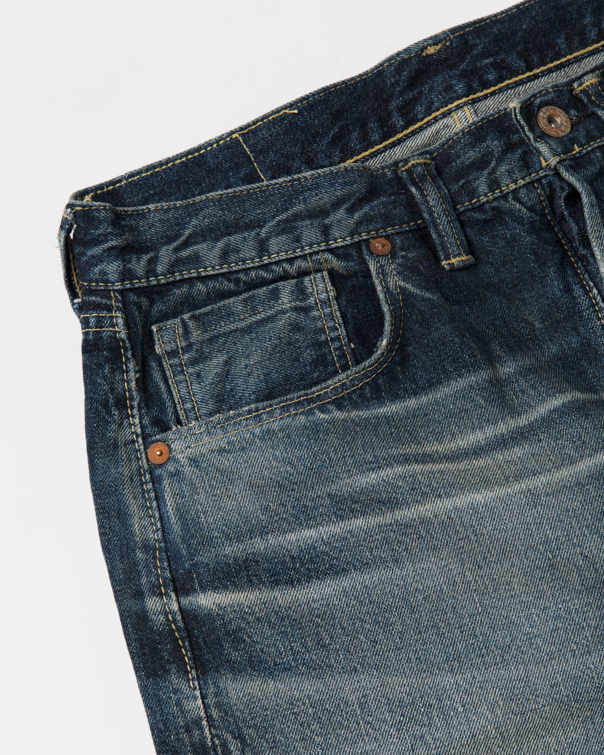 TCB JEANS FADED S40S JEANS - INDIGO
