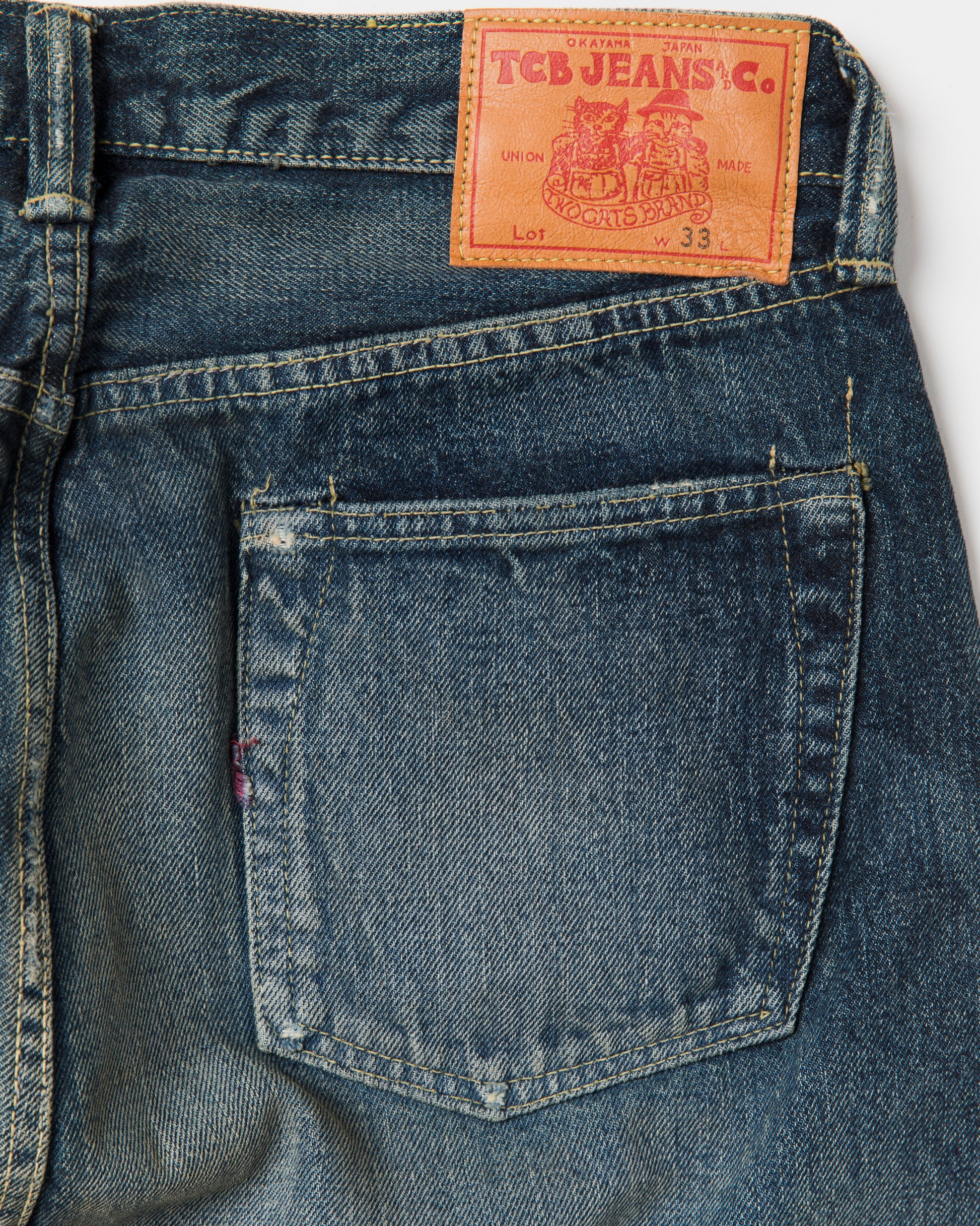 TCB JEANS FADED S40S JEANS - INDIGO