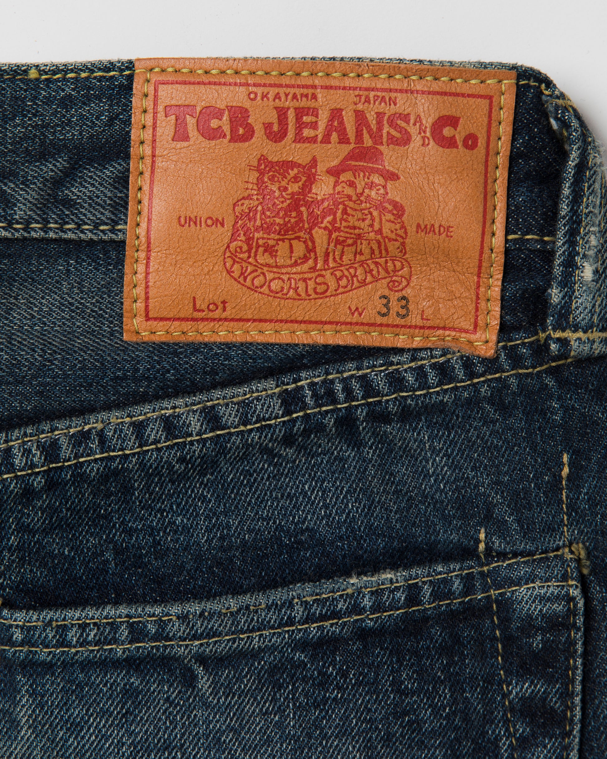 TCB JEANS FADED S40S JEANS - INDIGO