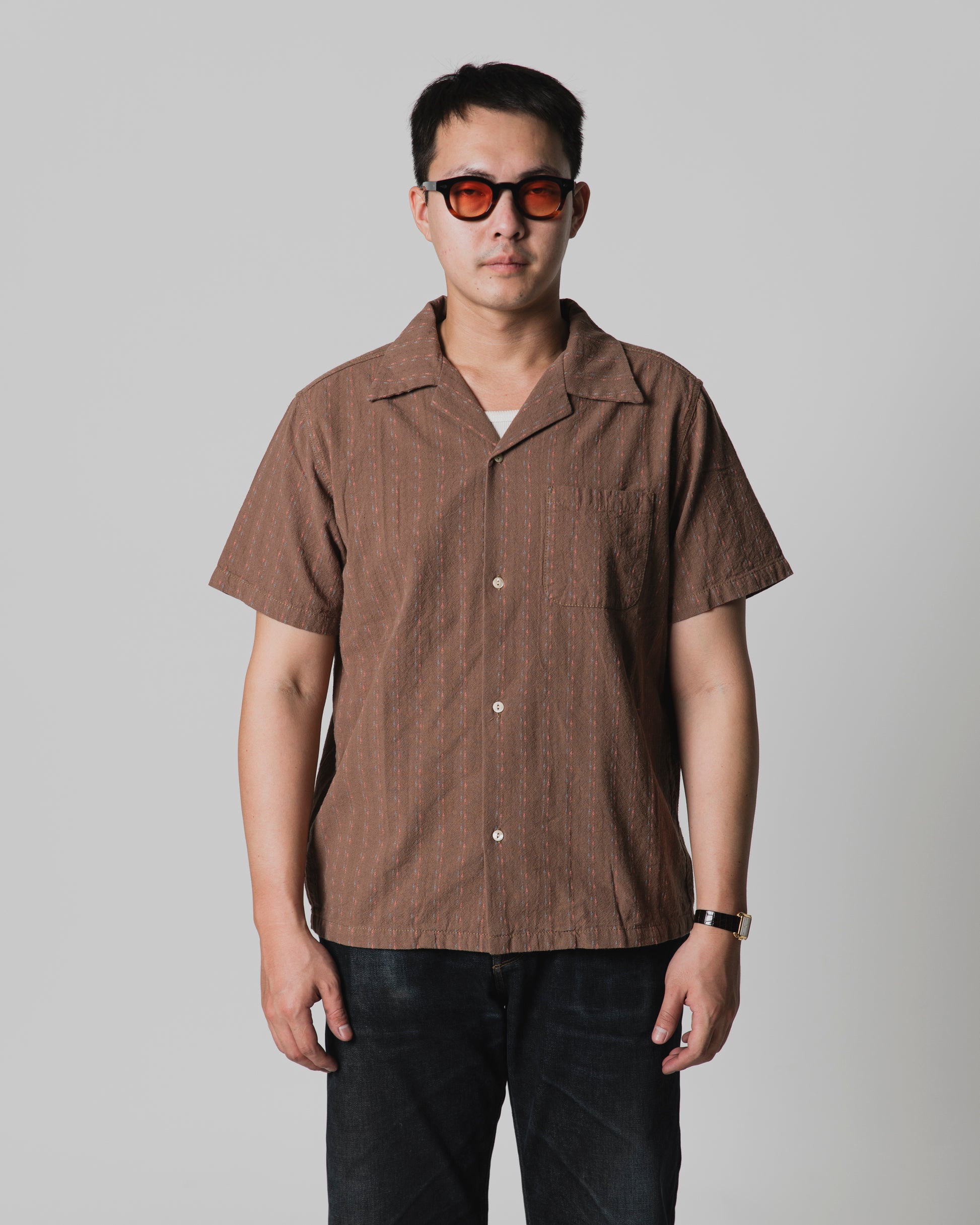 TELLURIDE JIVE DROP DOBBY SHIRT - SEDONA