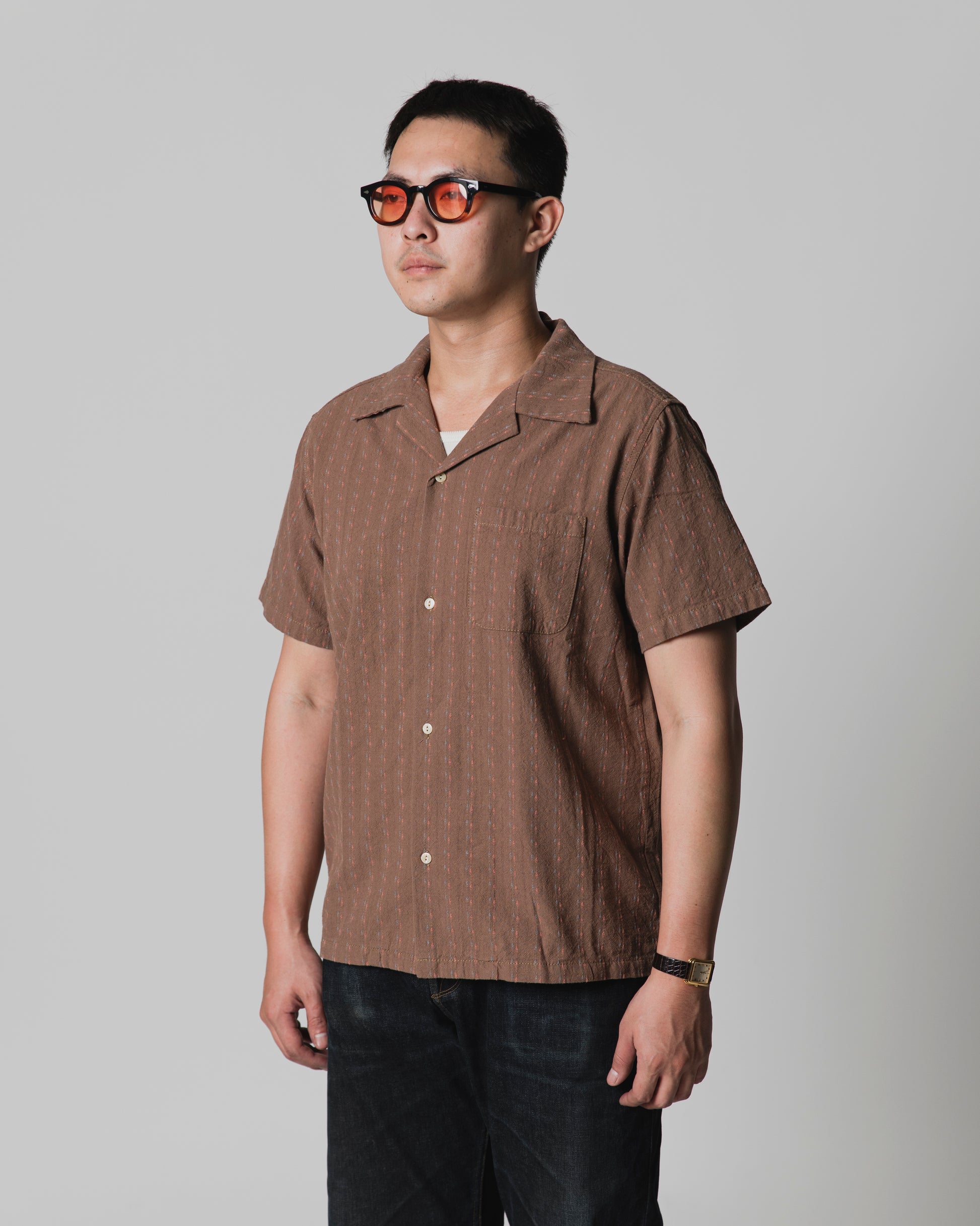 TELLURIDE JIVE DROP DOBBY SHIRT - SEDONA
