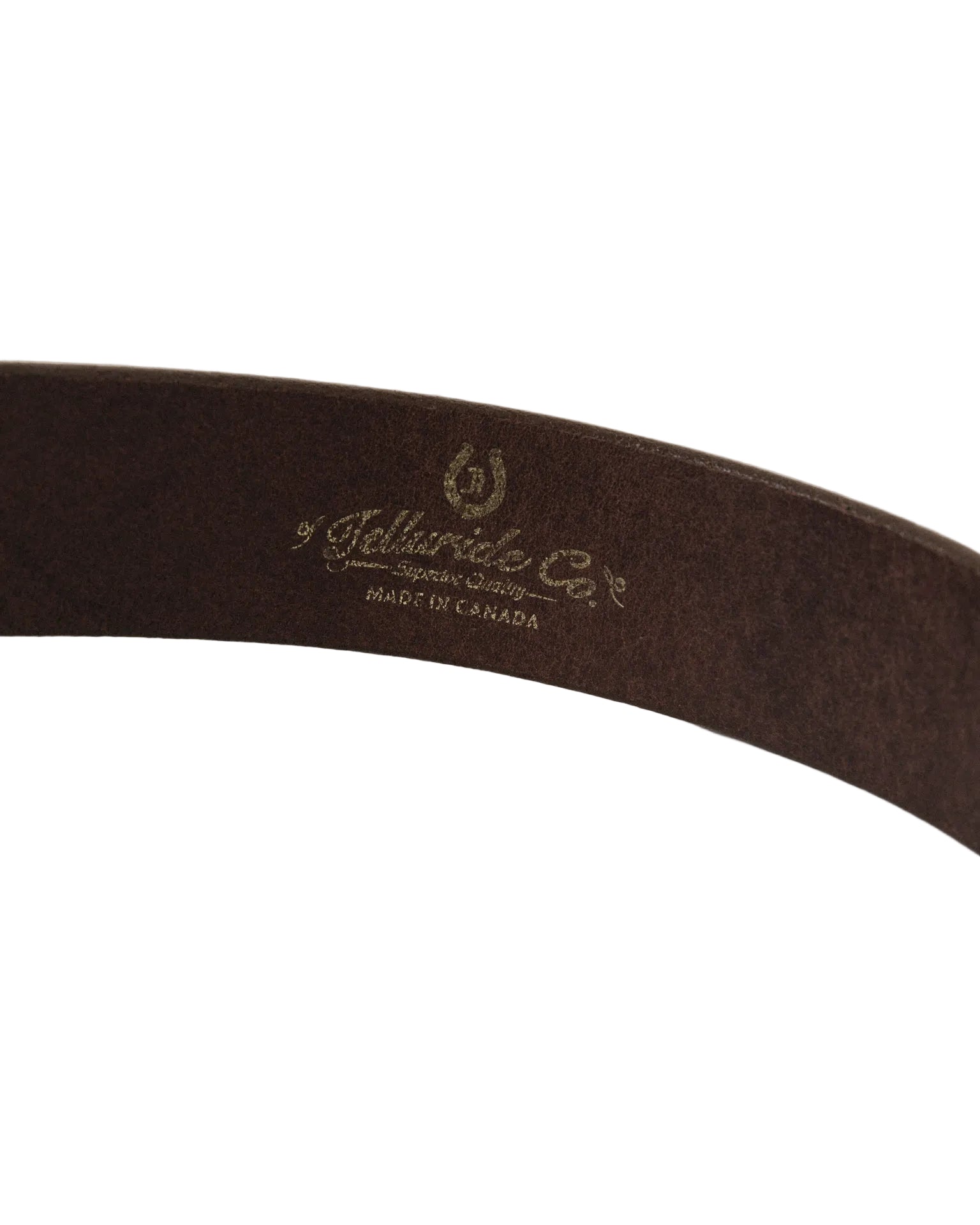 TELLURIDE BUFFALO BILL ANVIL BELT 40MM - STAMPEDE
