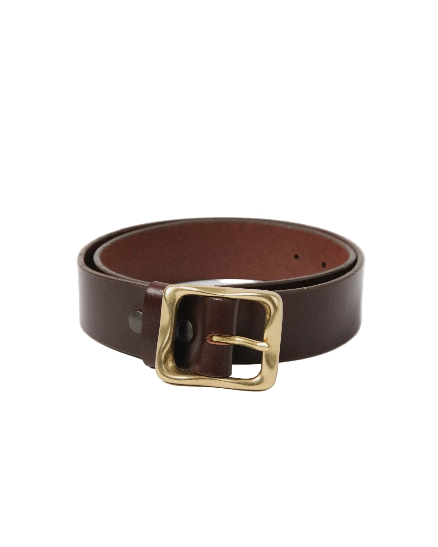 TELLURIDE BUFFALO BILL CAST BELT 40MM - MAHOGANY