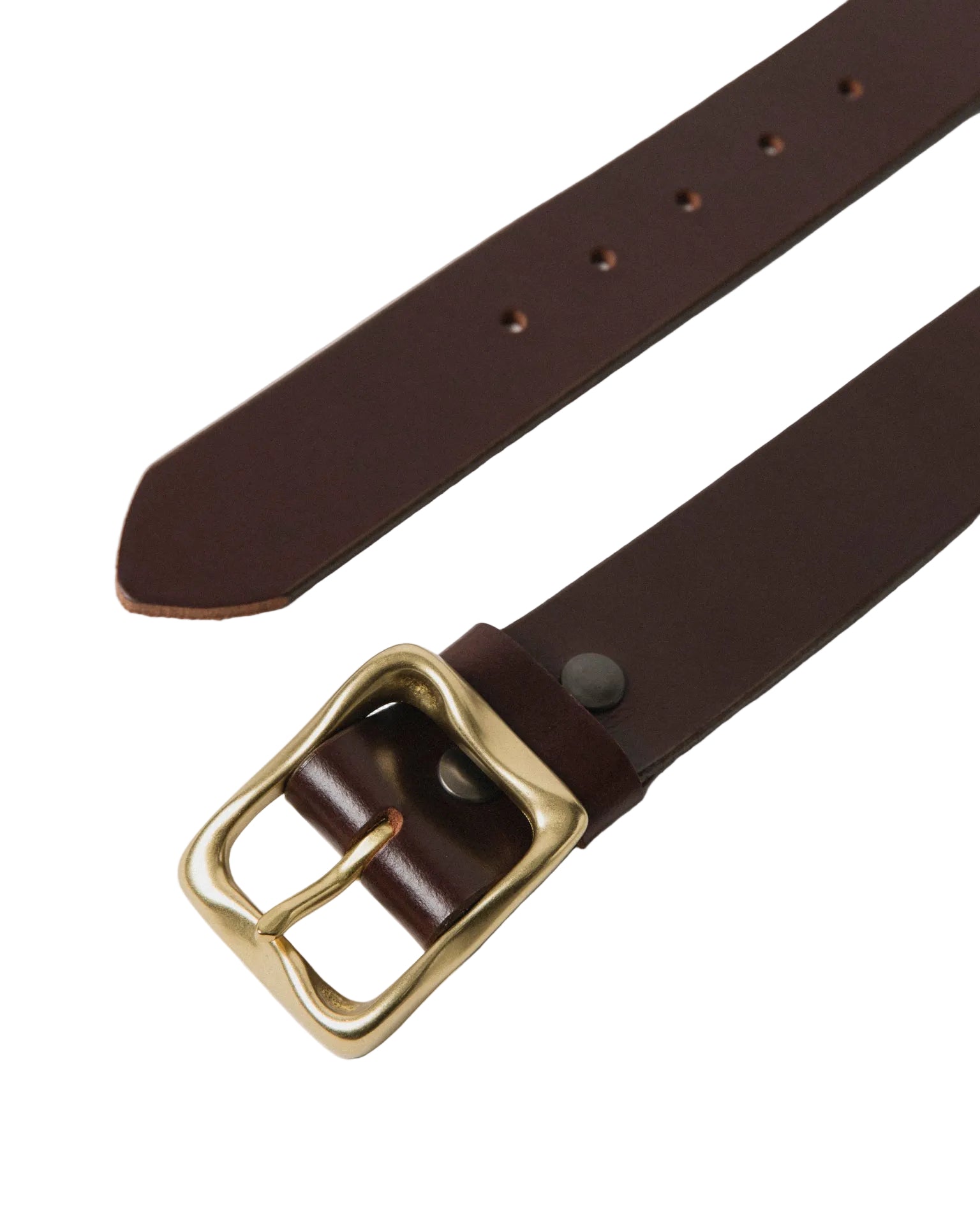 TELLURIDE BUFFALO BILL CAST BELT 40MM - MAHOGANY