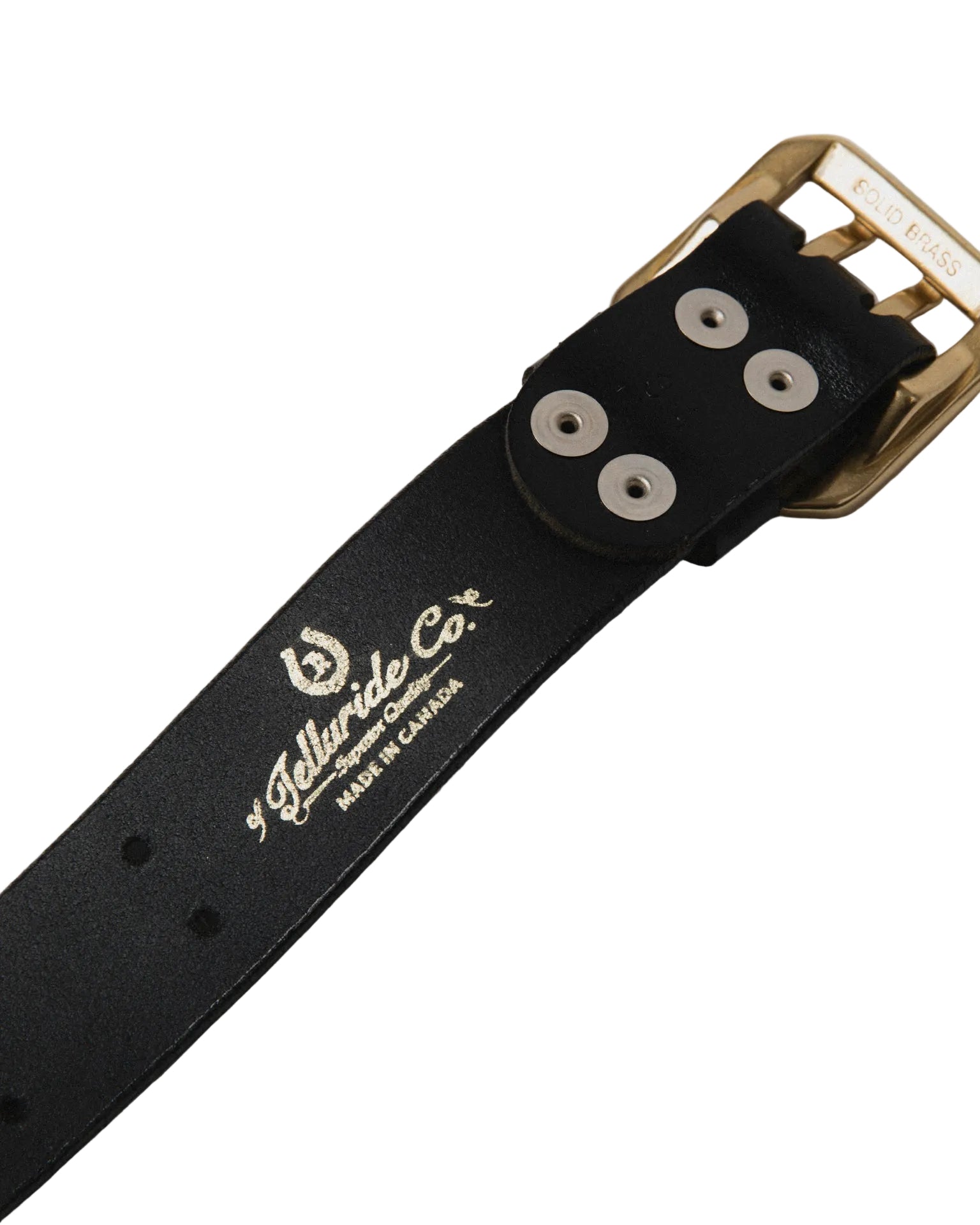TELLURIDE DOUBLE PRONG BELT 40MM - FRONTIER