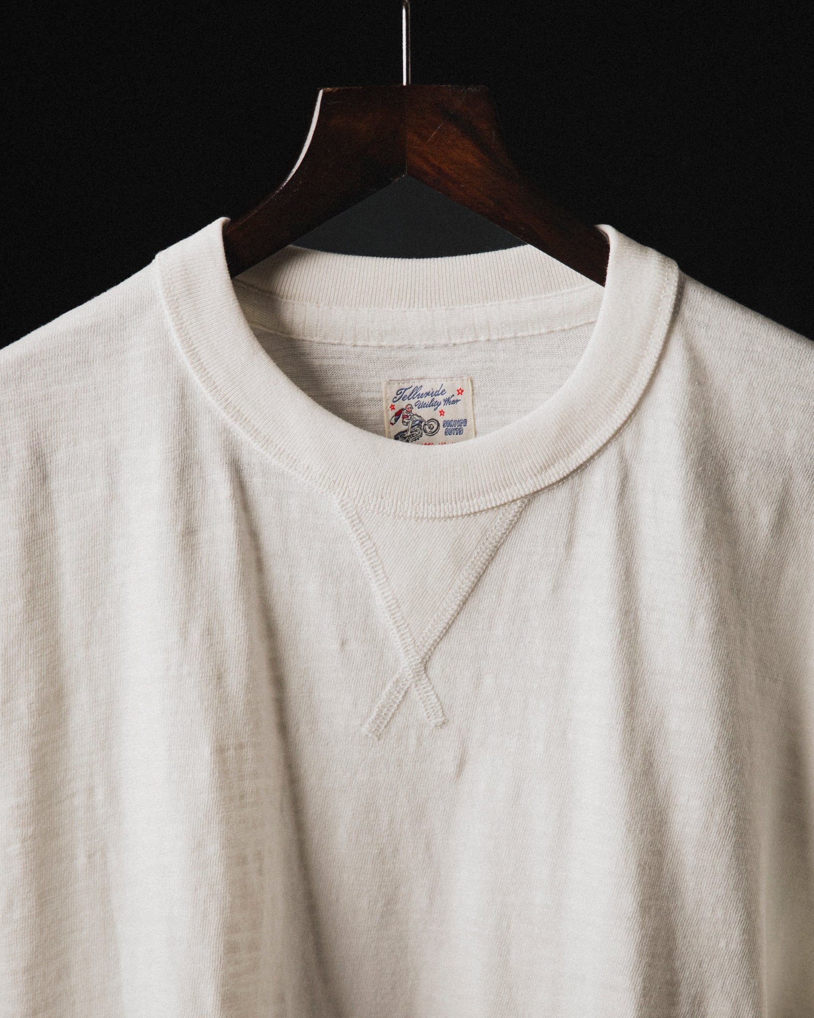 TELLURIDE LIBERTY GUSSET TEE - WHITE