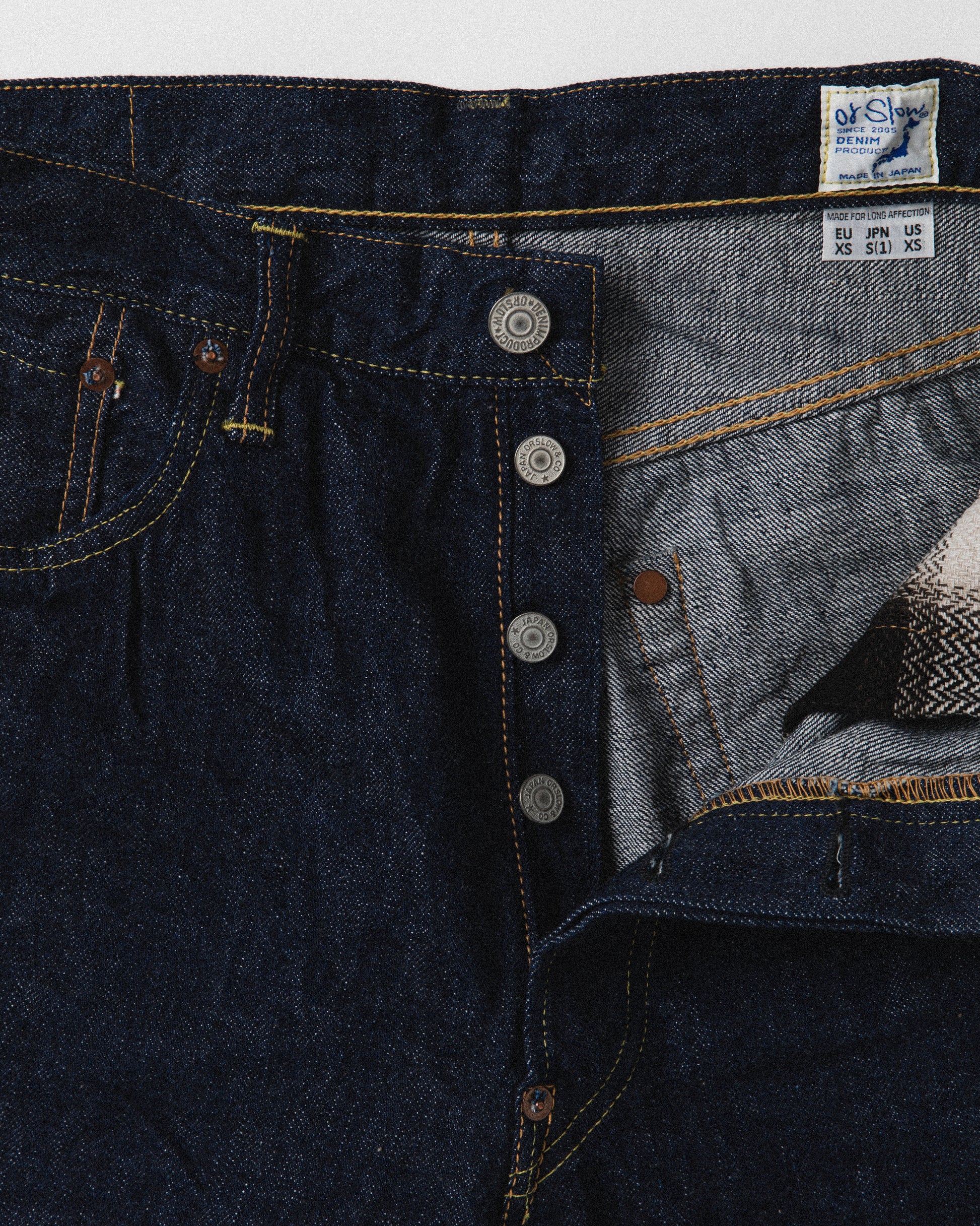 ORSLOW 101 DAD'S FIT DENIM PANTS (Pronto & Co. Exclusive) - ONE WASH