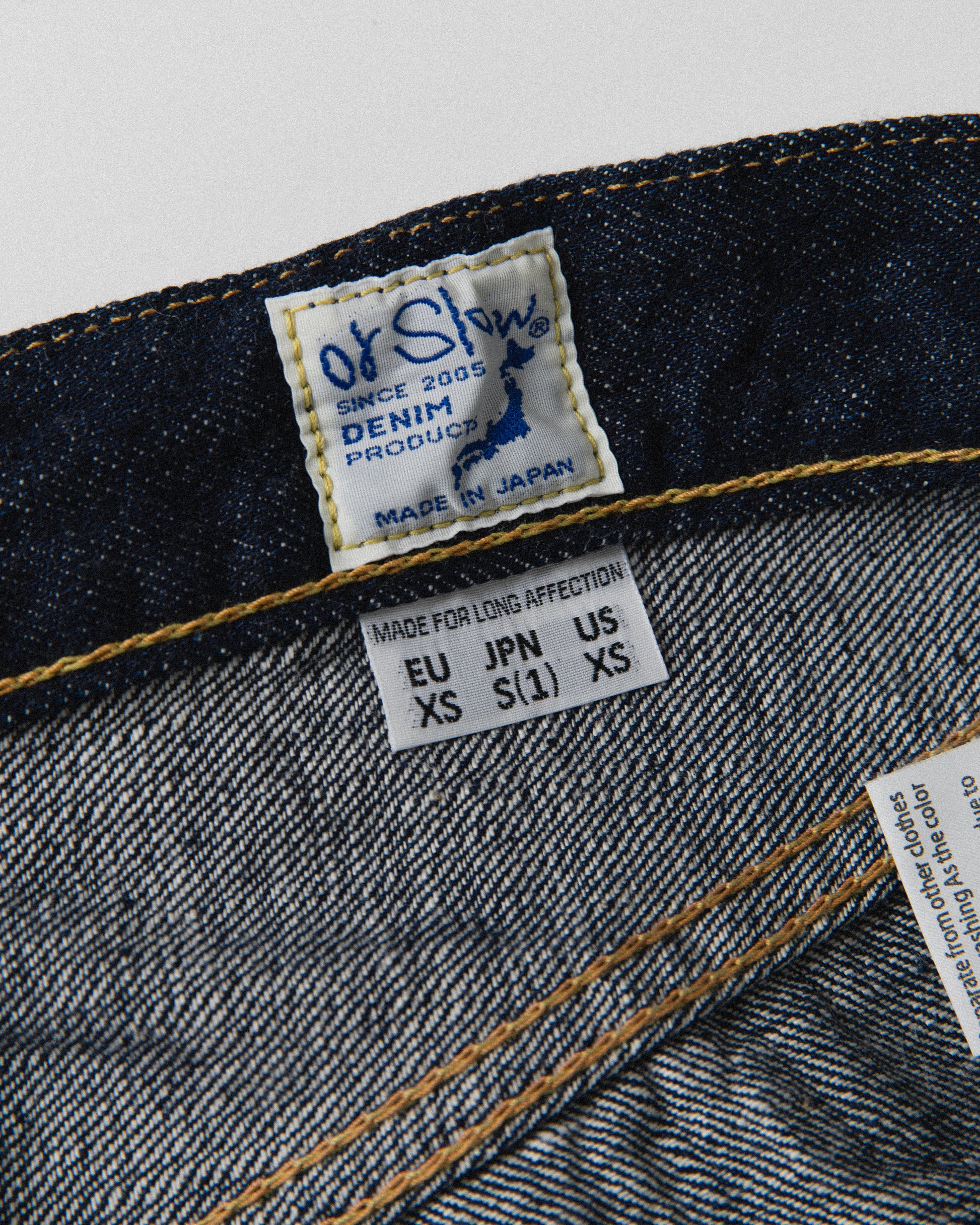 ORSLOW 101 DAD'S FIT DENIM PANTS (Pronto & Co. Exclusive) - ONE WASH