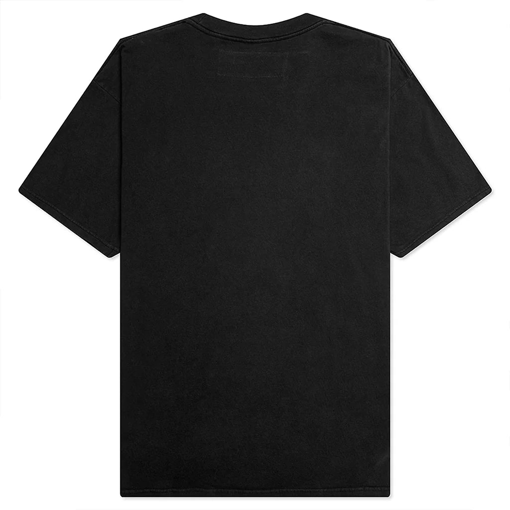ONE OF THESE DAYS BURNS MUCH BRIGHTER SHORT SLEEVE T-SHIRT - SUN FADED WASHED BLACK