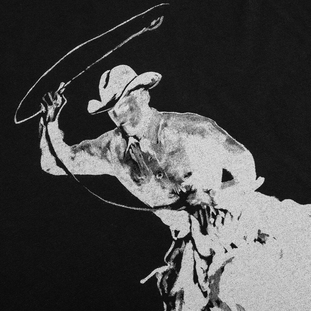 ONE OF THESE DAYS BURNS MUCH BRIGHTER SHORT SLEEVE T-SHIRT - SUN FADED WASHED BLACK