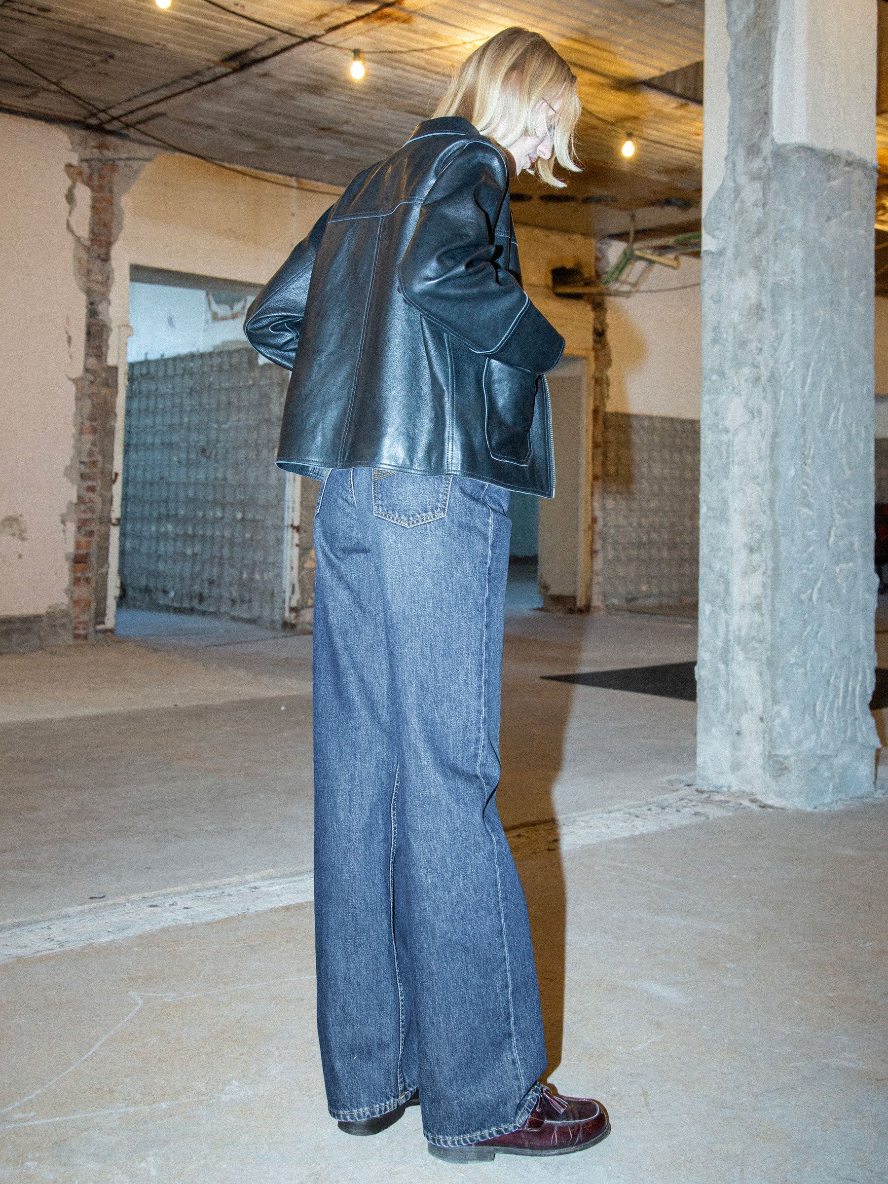 NUDIE JEANS CLEAN EILEEN - MIDNIGHT RAIN