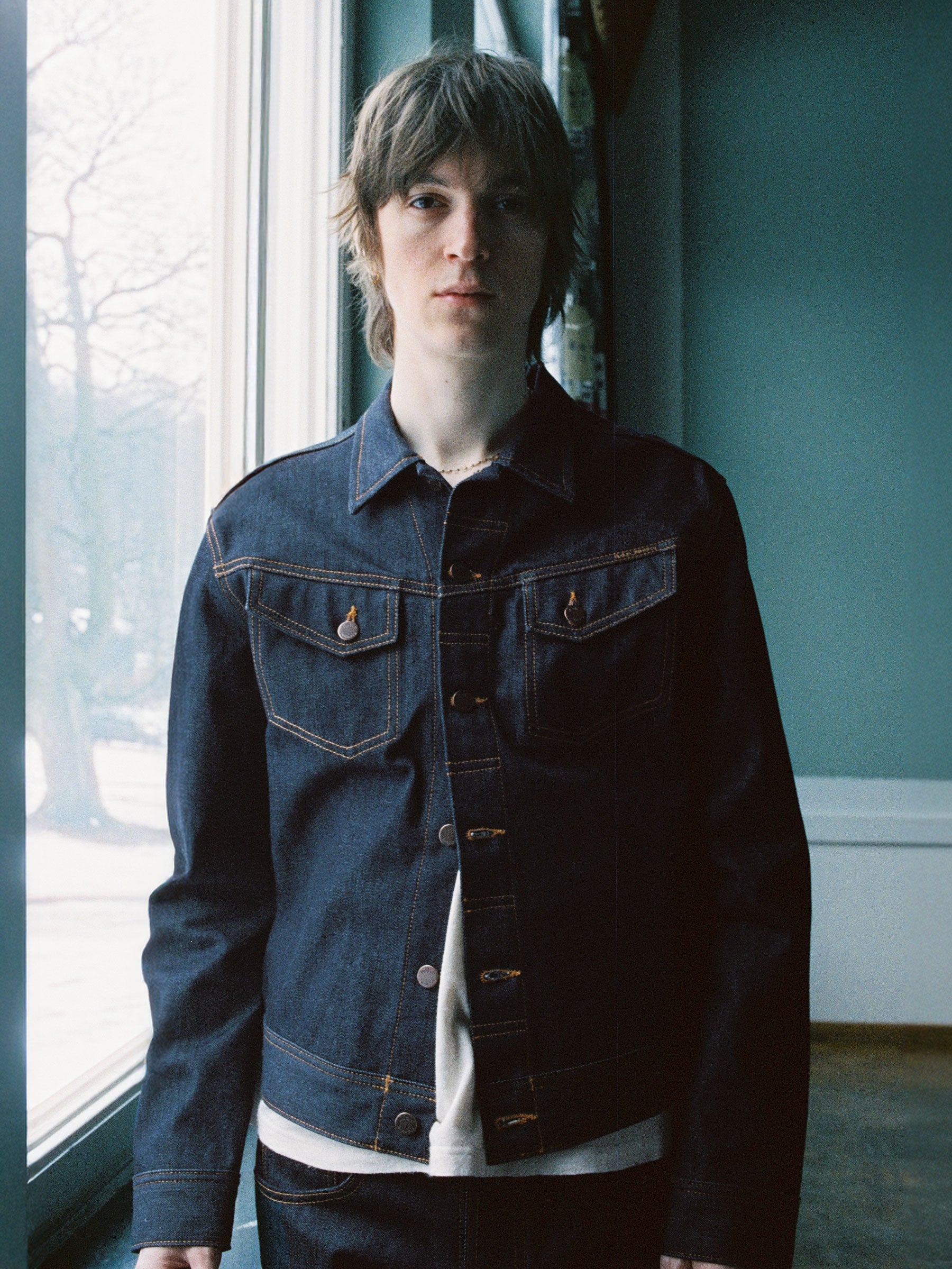 NUDIE JEANS CONNY DENIM JACKET DRY ONE - BLUE