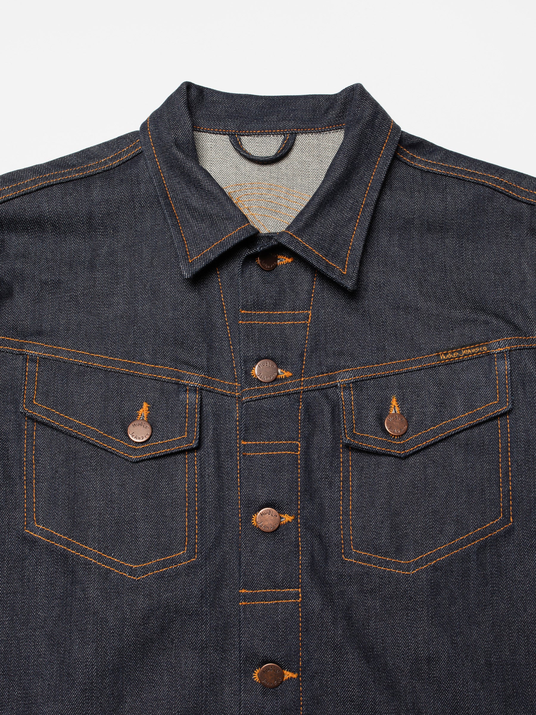 NUDIE JEANS CONNY DENIM JACKET DRY ONE - BLUE