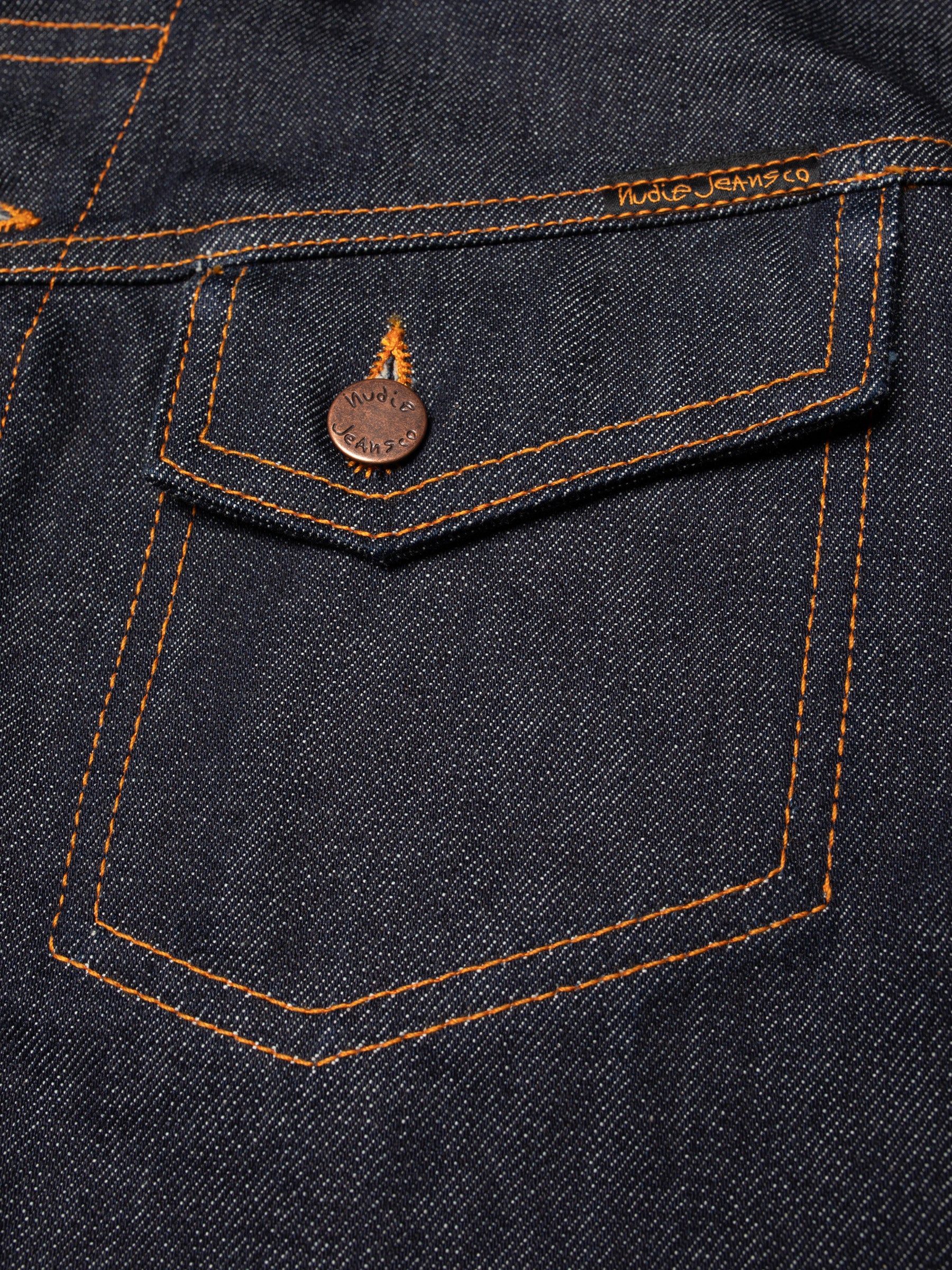 NUDIE JEANS CONNY DENIM JACKET DRY ONE - BLUE