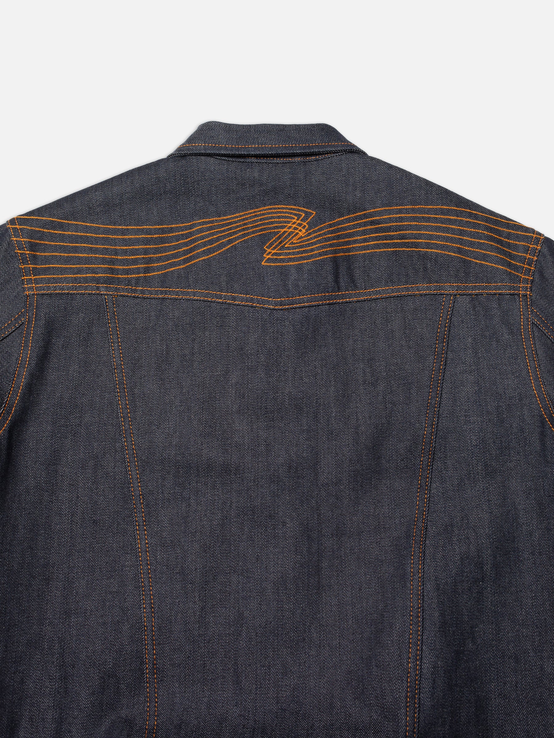 NUDIE JEANS CONNY DENIM JACKET DRY ONE - BLUE