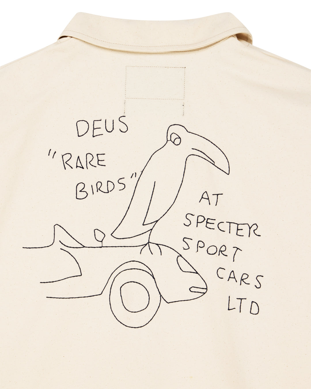 DEUS EX MACHINA SPECTER SMOCK SHIRT - NATURAL