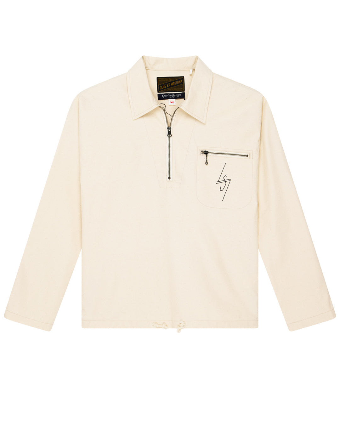 specter-smock-shirt-natural|Flatlay