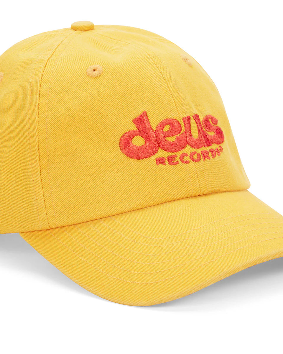 DEUS EX MACHINA SMILE DAD CAP - CITRUS YELLOW