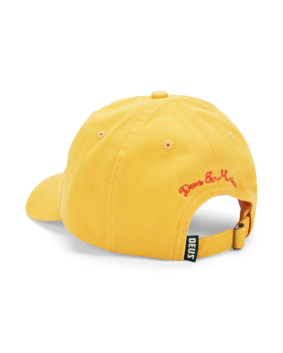 DEUS EX MACHINA SMILE DAD CAP - CITRUS YELLOW