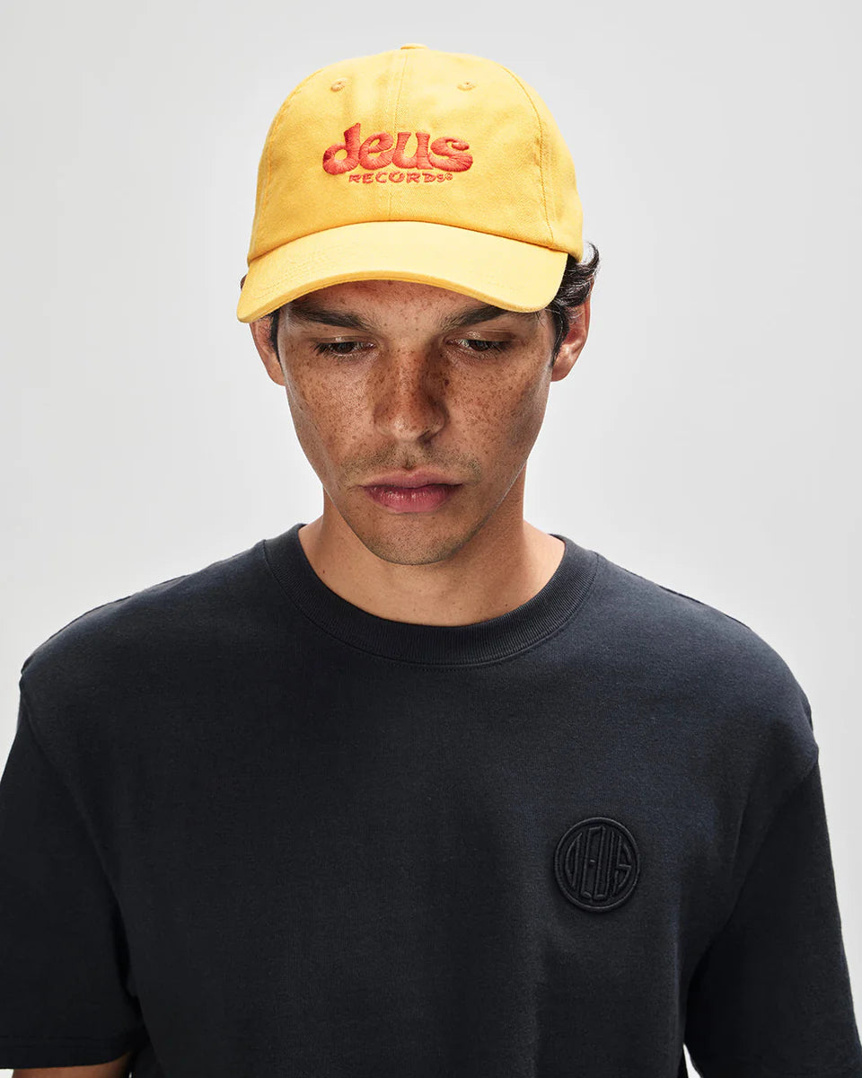 DEUS EX MACHINA SMILE DAD CAP - CITRUS YELLOW