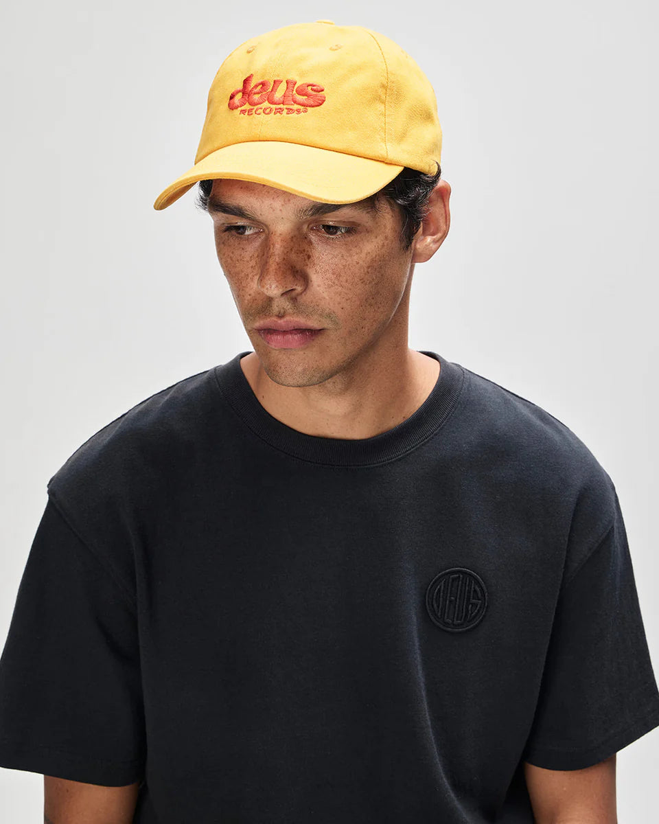 DEUS EX MACHINA SMILE DAD CAP - CITRUS YELLOW