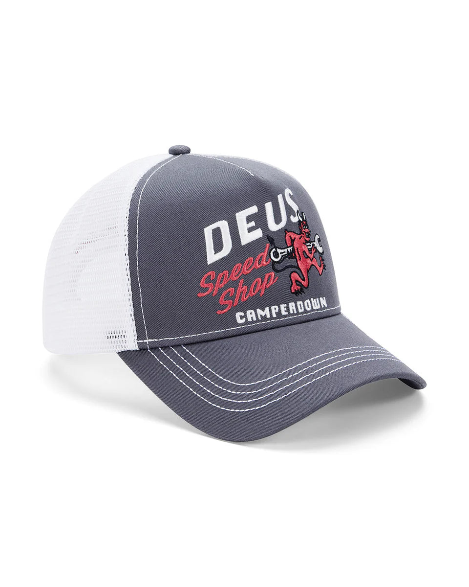 DEUS EX MACHINA DOGLEG TRUCKER - DARK GREY