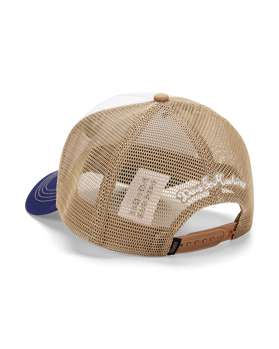 DEUS EX MACHINA DOGLEG TRUCKER - DIRTY WHITE