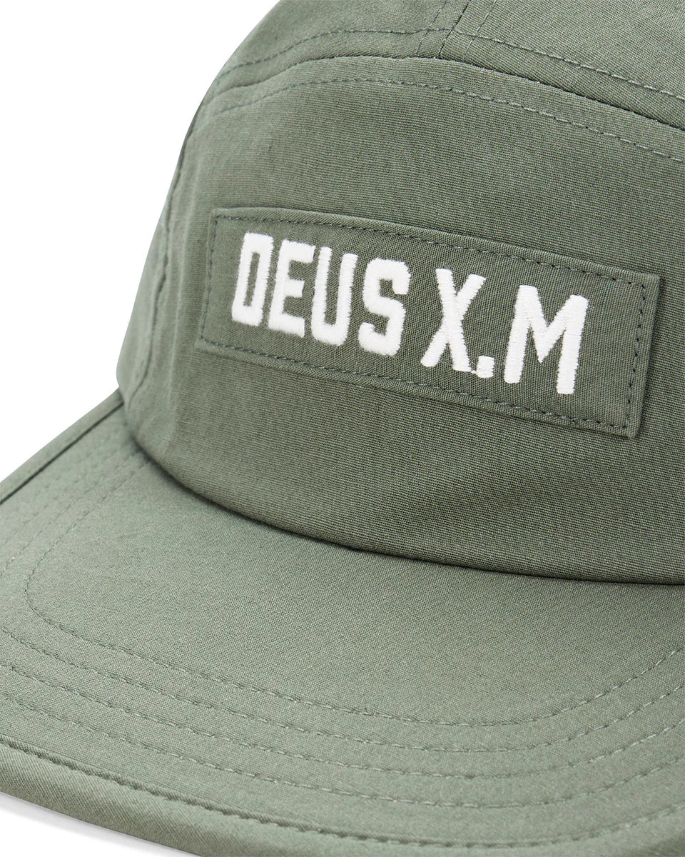 DEUS EX MACHINA POWER 5 PANEL CAP - PINE GREEN