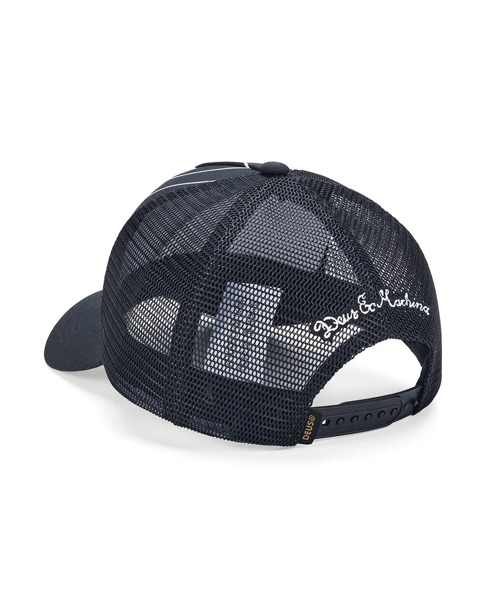 DEUS EX MACHINA FORECOURT TRUCKER - BLACK