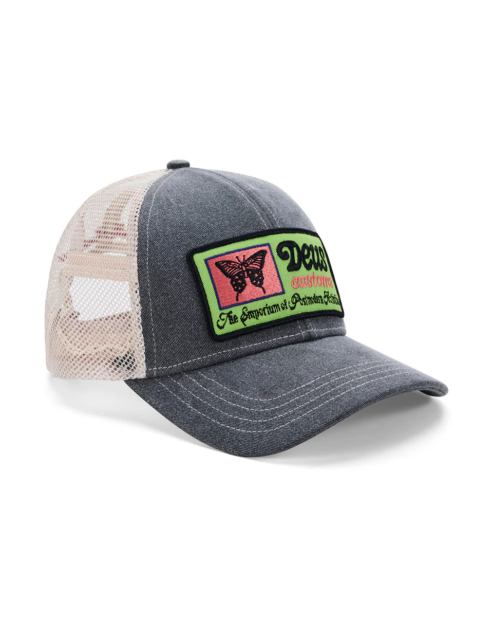 DEUS EX MACHINA SLAPSTICK TRUCKER - BLACK