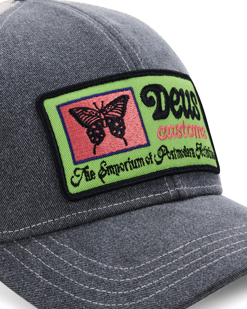 DEUS EX MACHINA SLAPSTICK TRUCKER - BLACK