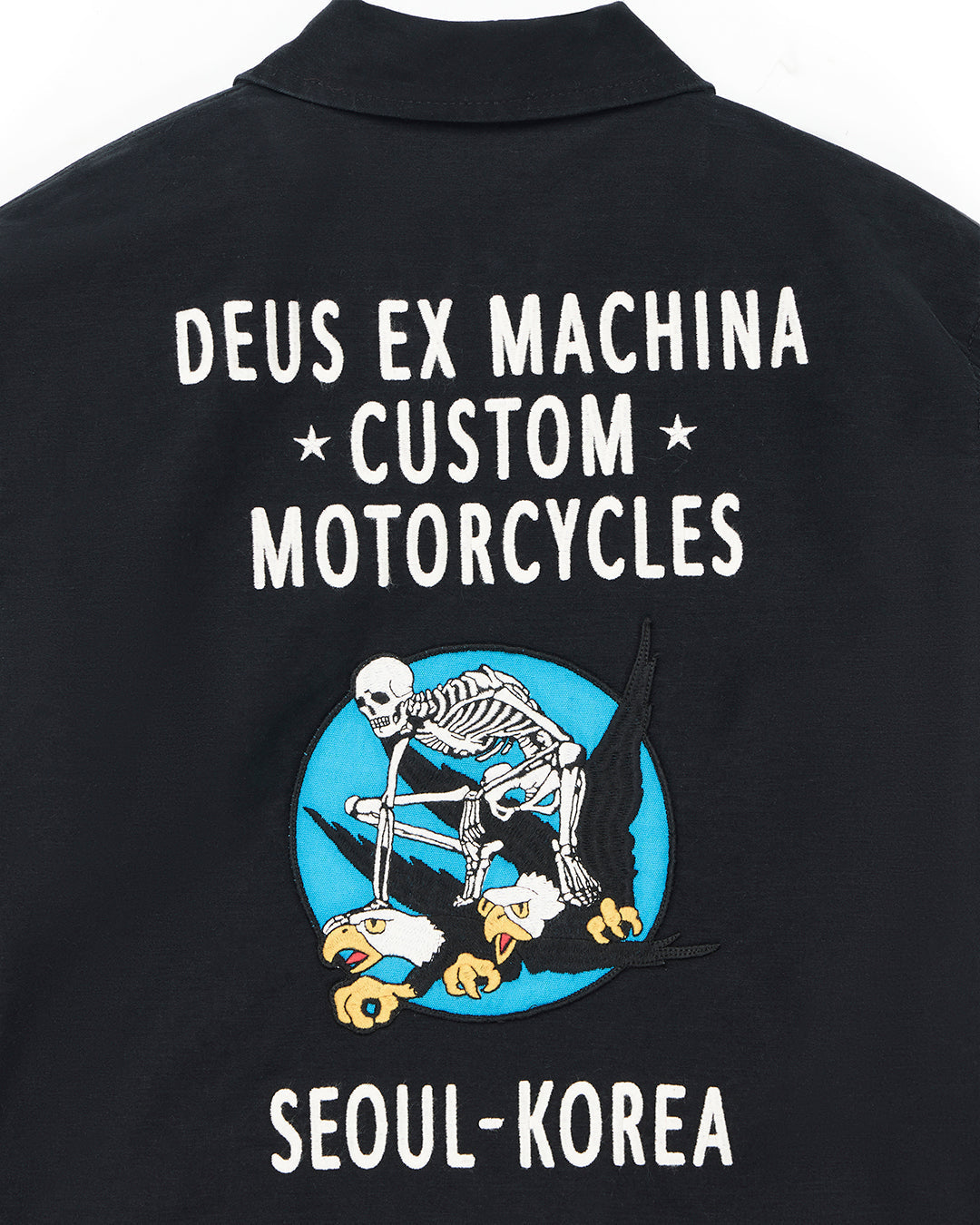 DEUS EX MACHINA Fugazi Souvenir Jacket - Black