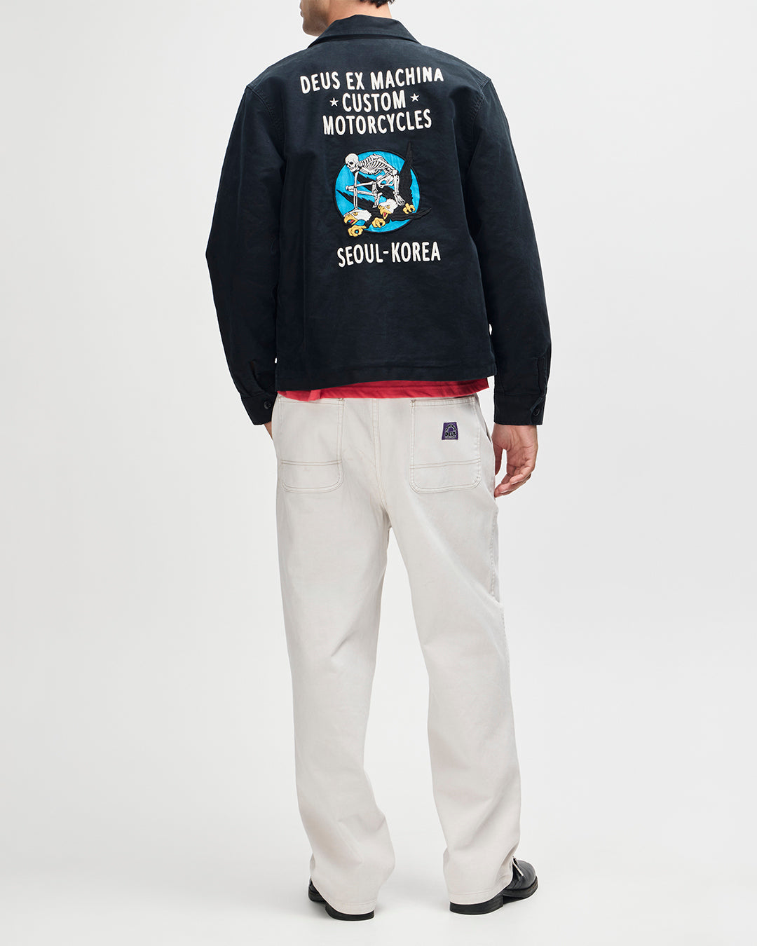DEUS EX MACHINA Fugazi Souvenir Jacket - Black