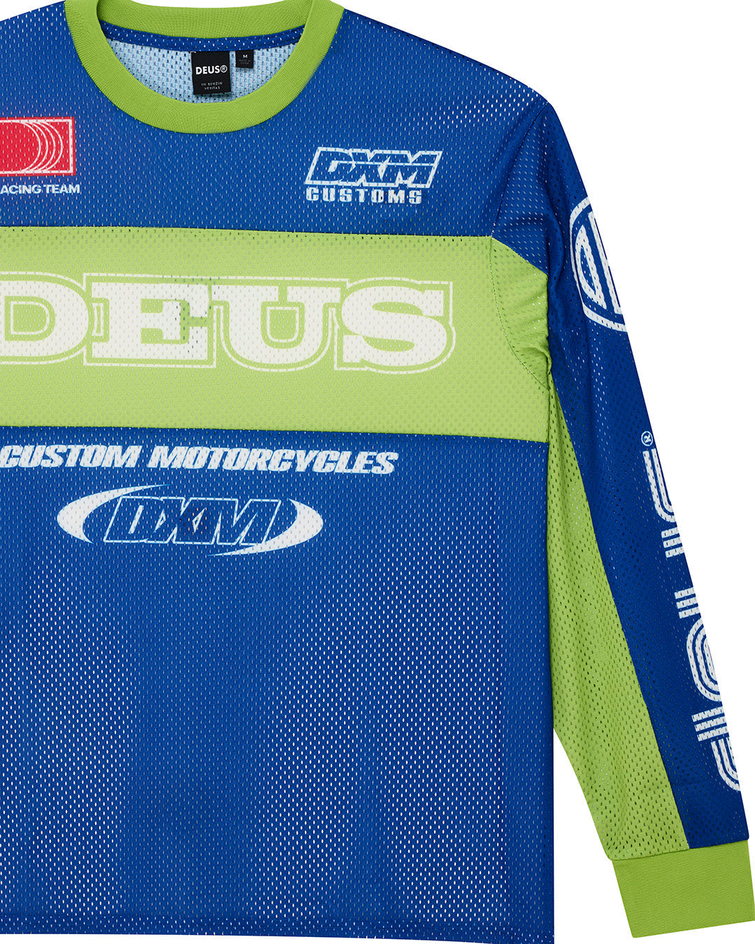 DEUS EX MACHINA Step Out Moto Jersey - Blue