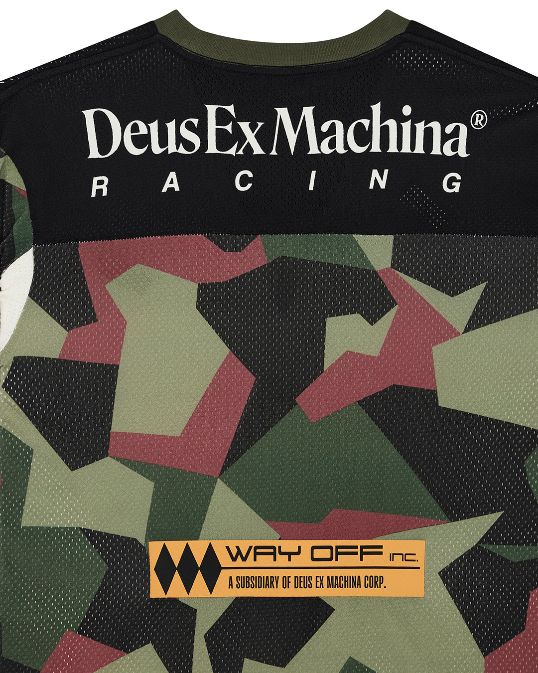 DEUS EX MACHINA Colt Ryder Moto Jersey - Camo