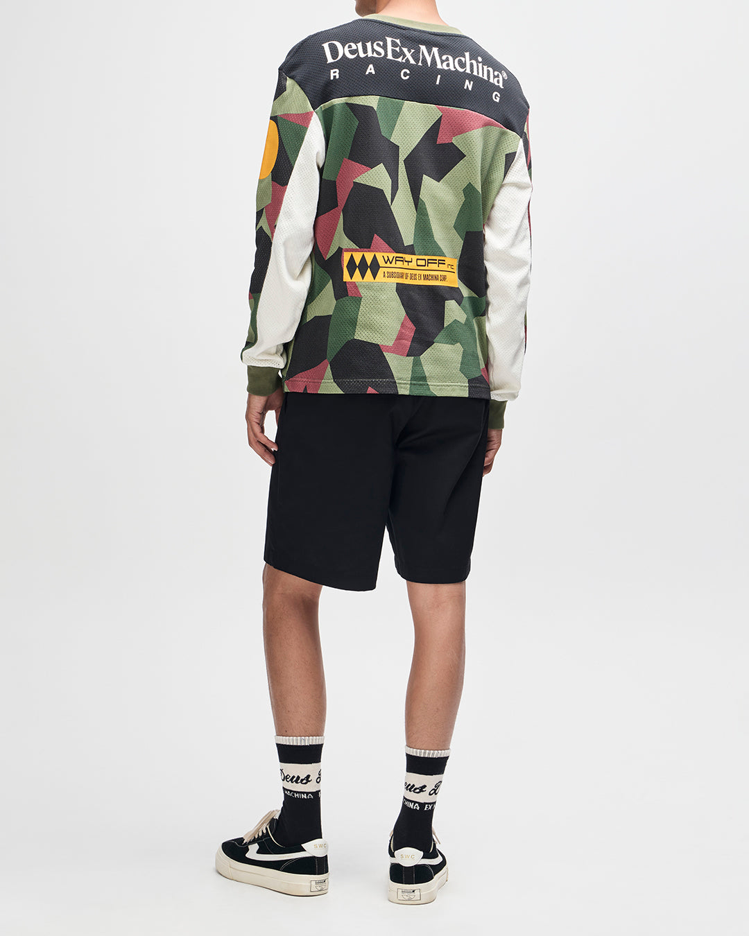 DEUS EX MACHINA Colt Ryder Moto Jersey - Camo