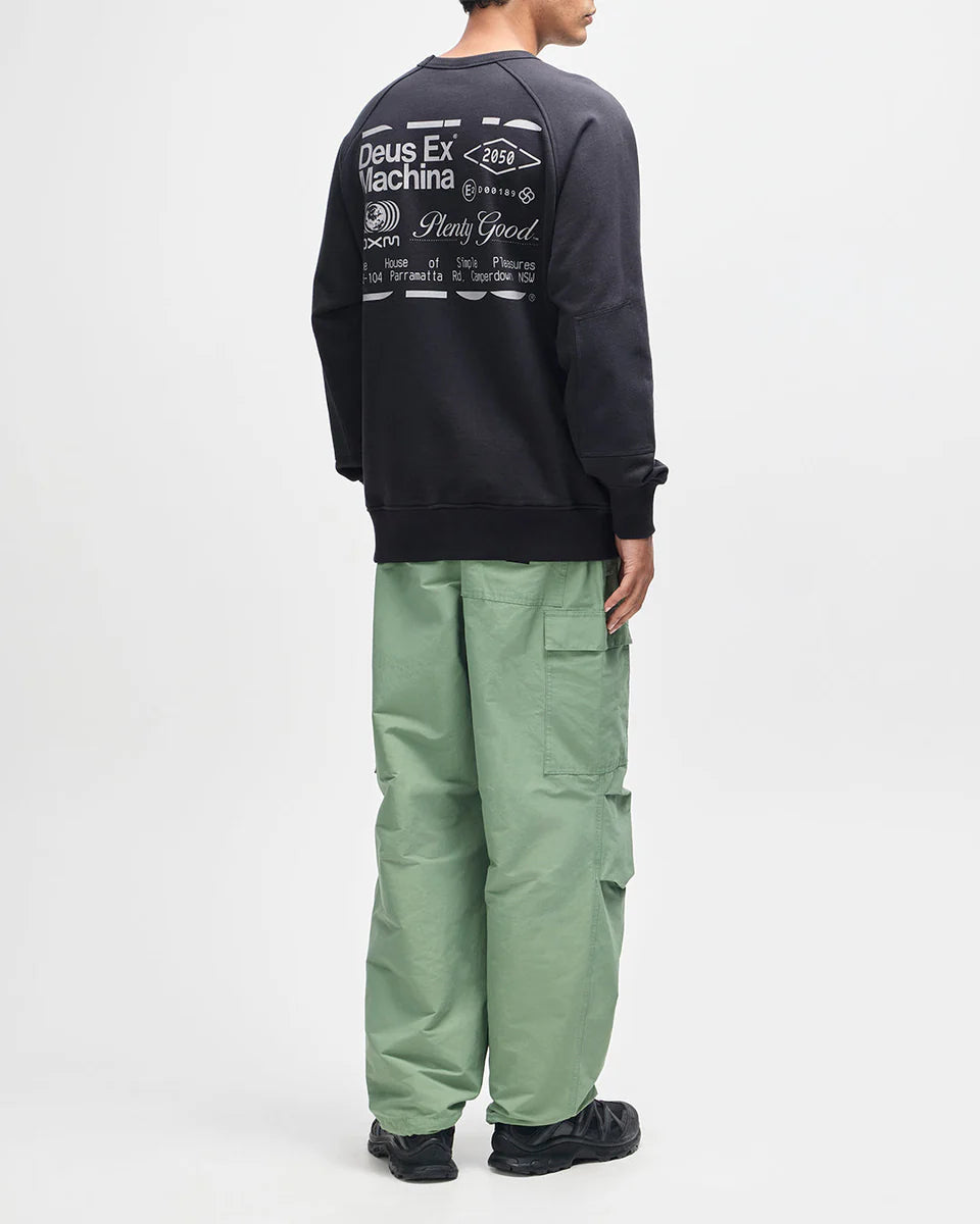 DEUS EX MACHINA REMI CARGO PANT - LODEN FROST GREEN