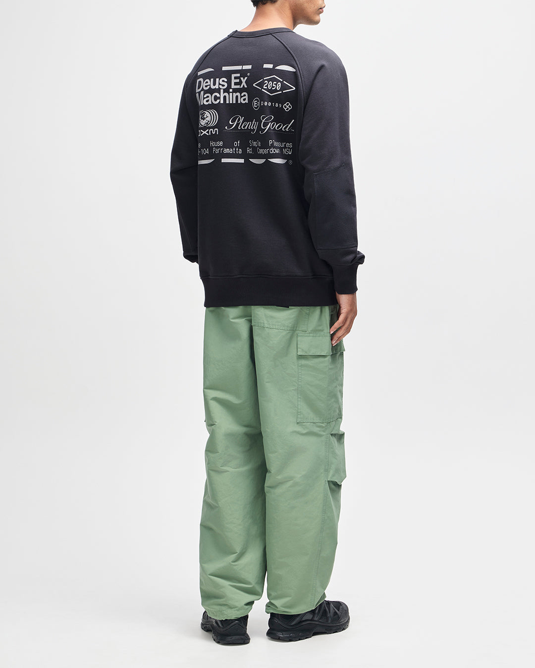 DEUS EX MACHINA Remi Cargo Pant - Loden Frost Green