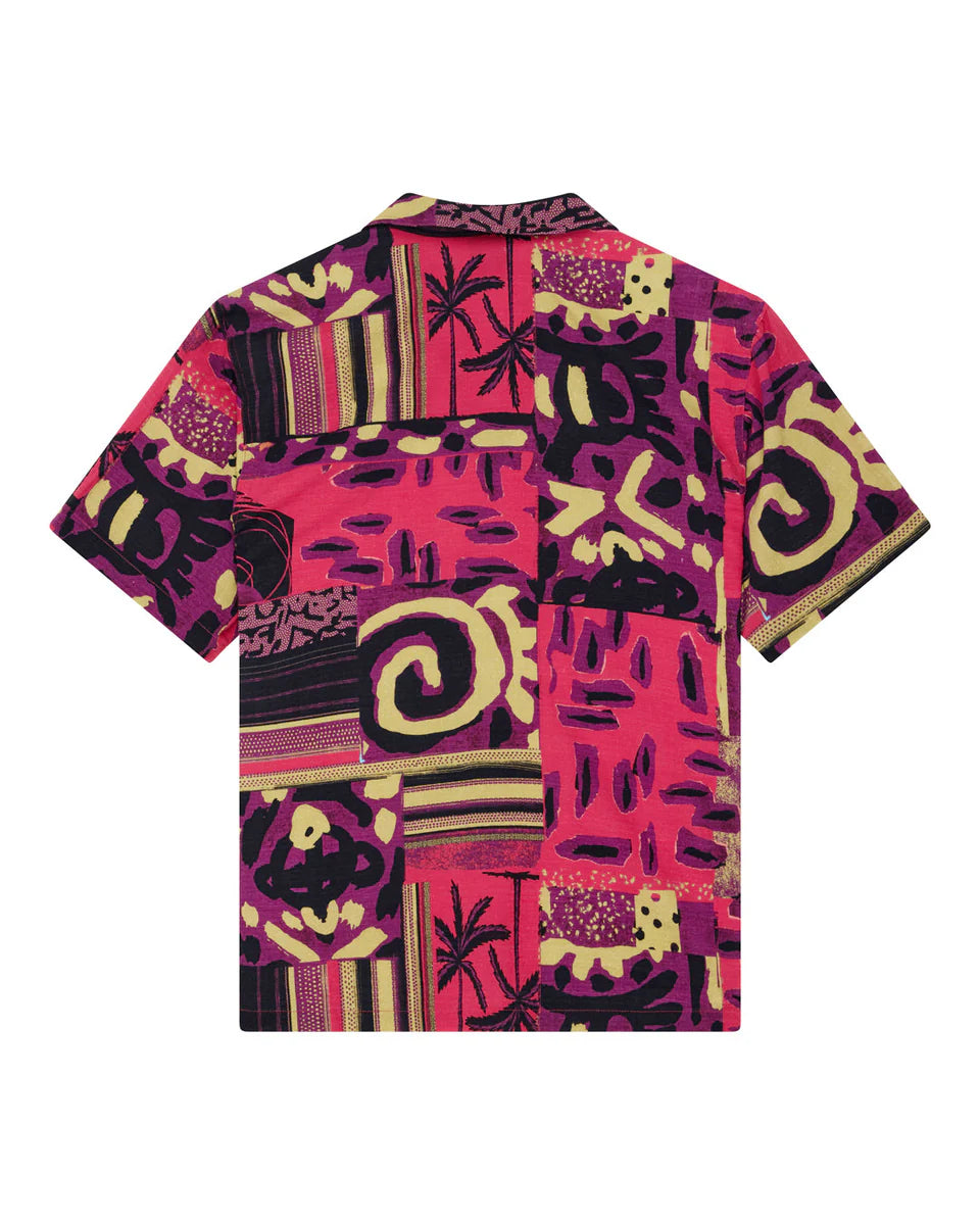 DEUS EX MACHINA FREAMON SHIRT - MELON RED