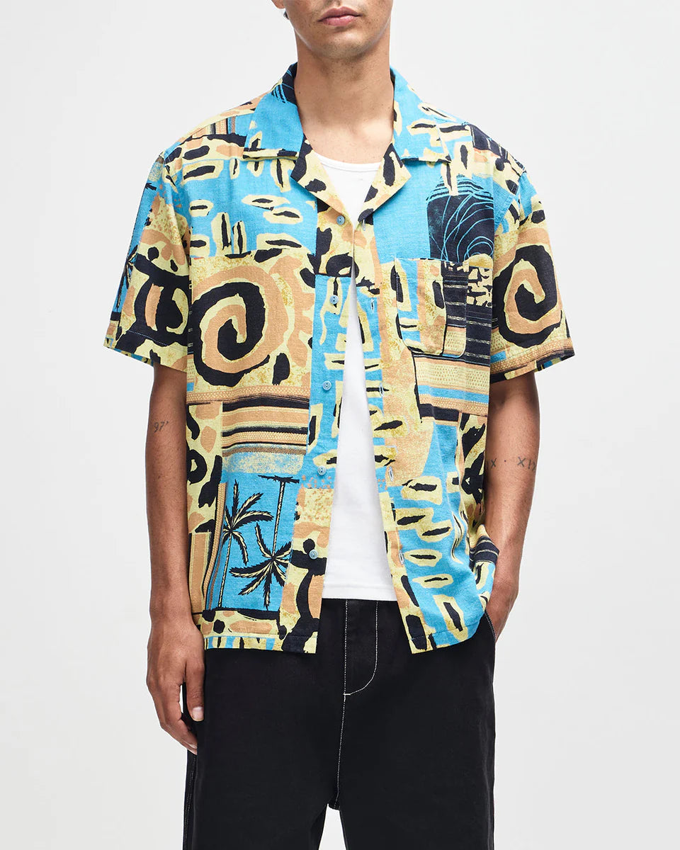 DEUS EX MACHINA FREAMON SHIRT - YELLOW