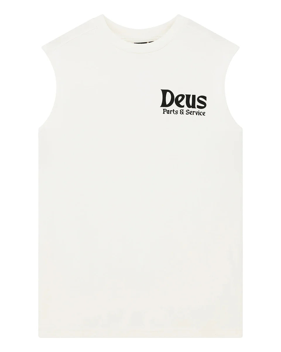 DEUS EX MACHINA KNUCKLEBONES MUSCLE - DIRTY WHITE