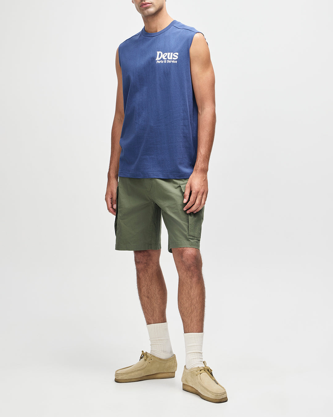 DEUS EX MACHINA Knucklebones Muscle - Mechanic Blue