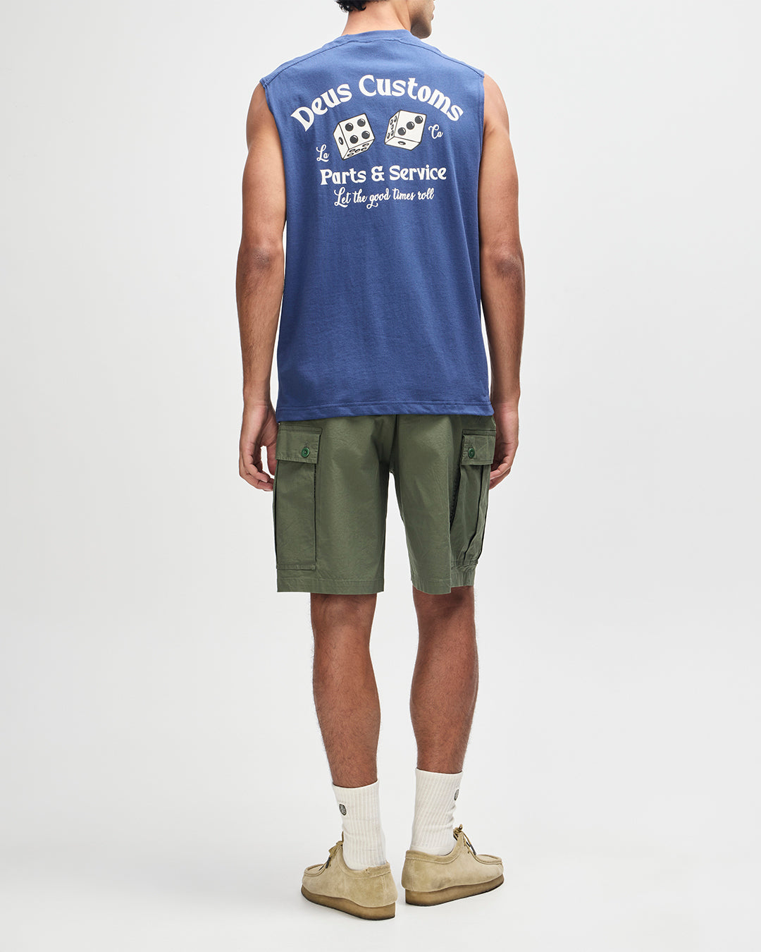 DEUS EX MACHINA Knucklebones Muscle - Mechanic Blue